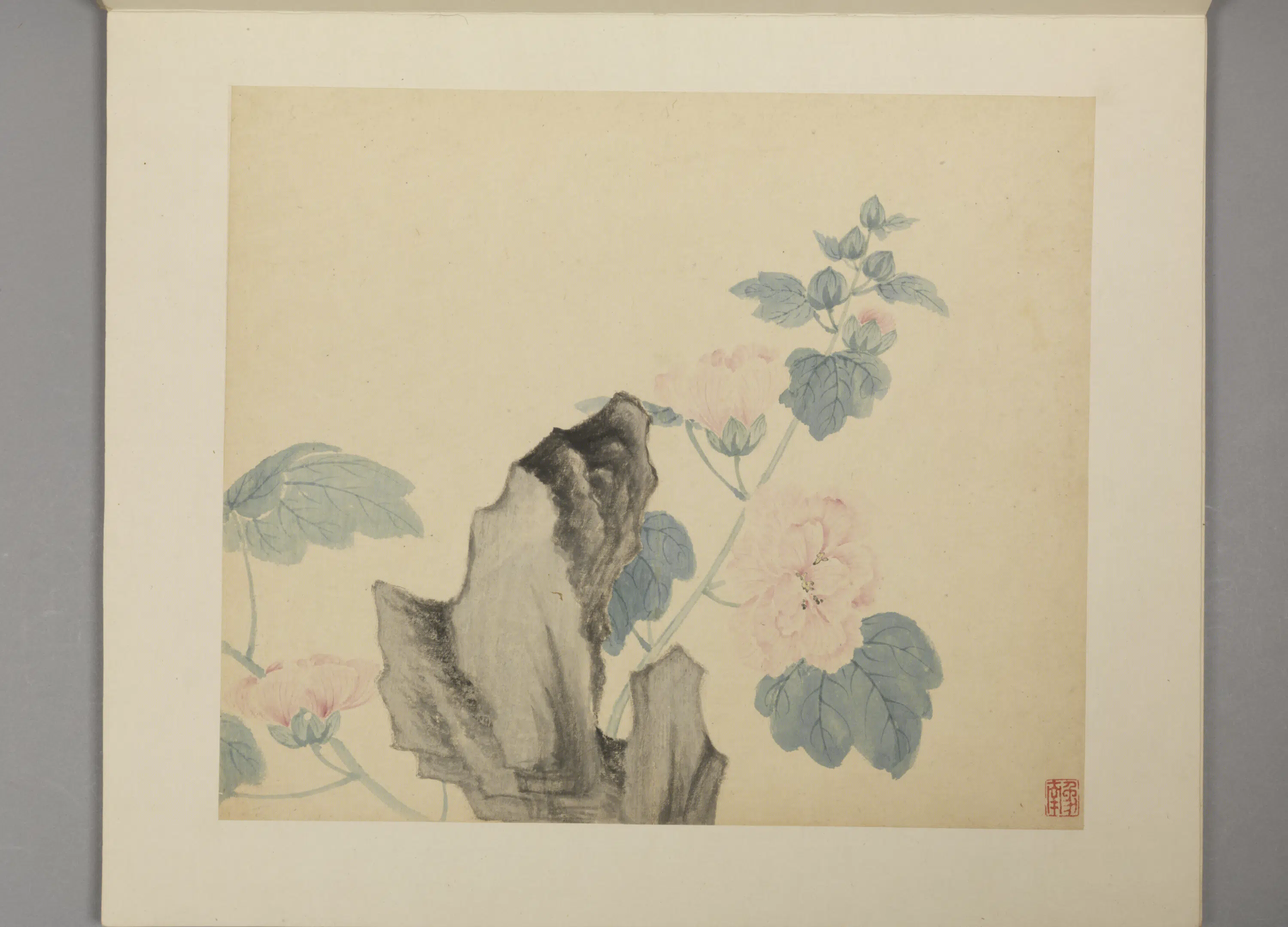 明朝【凌必正】《花鸟册》 第5张