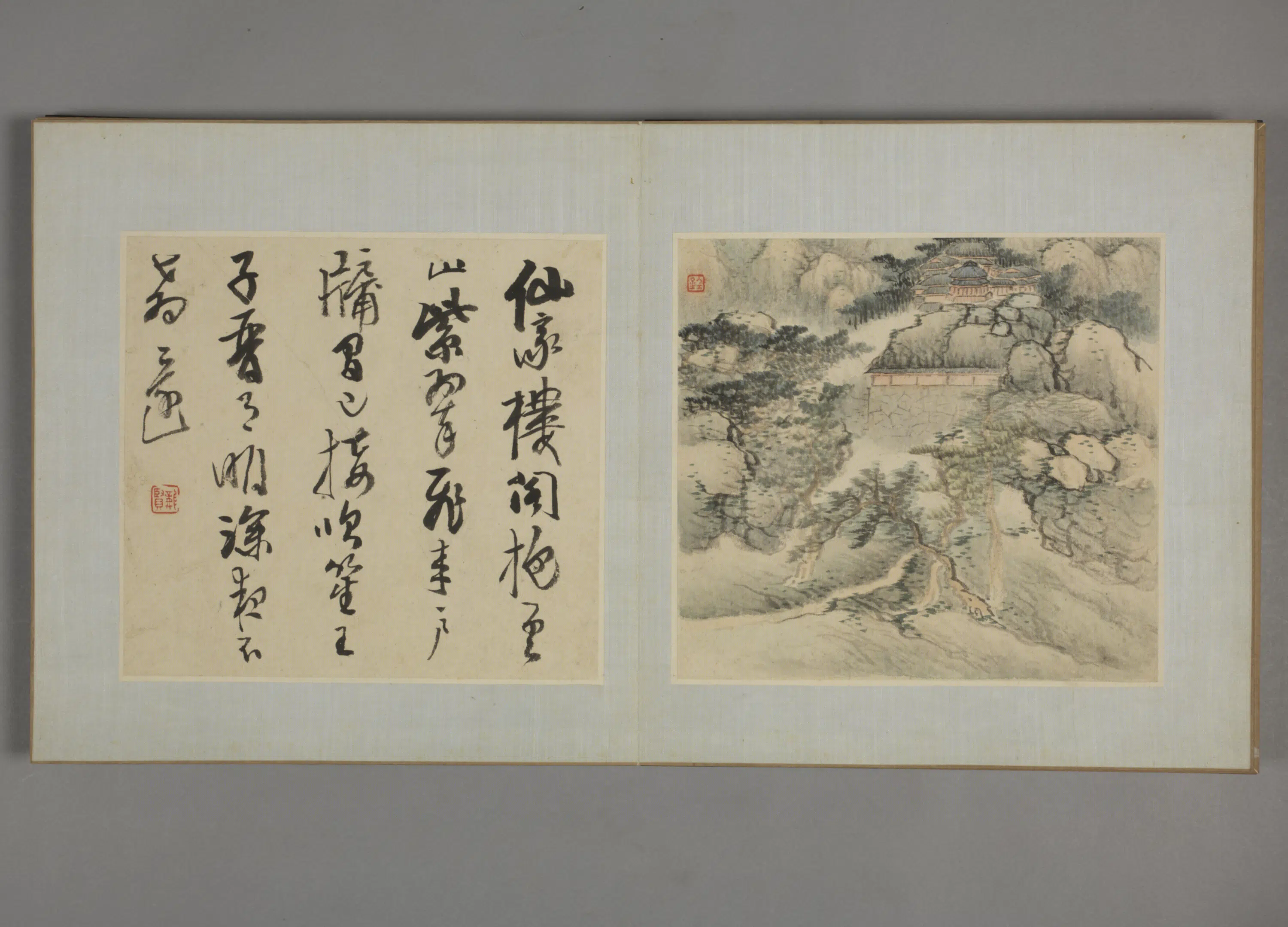 清代【官铨】《山水图册》 第9张