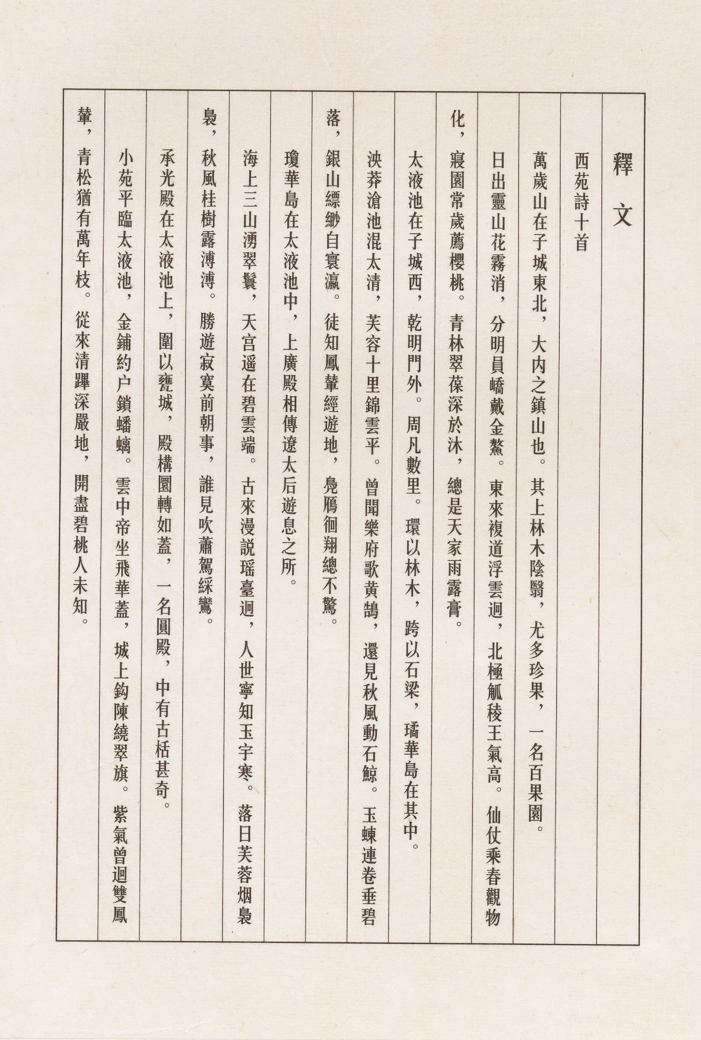 明朝【文徵明】《西苑诗(33开)》 第22张 明朝【文徵明】《西苑诗(33开)》 第22张