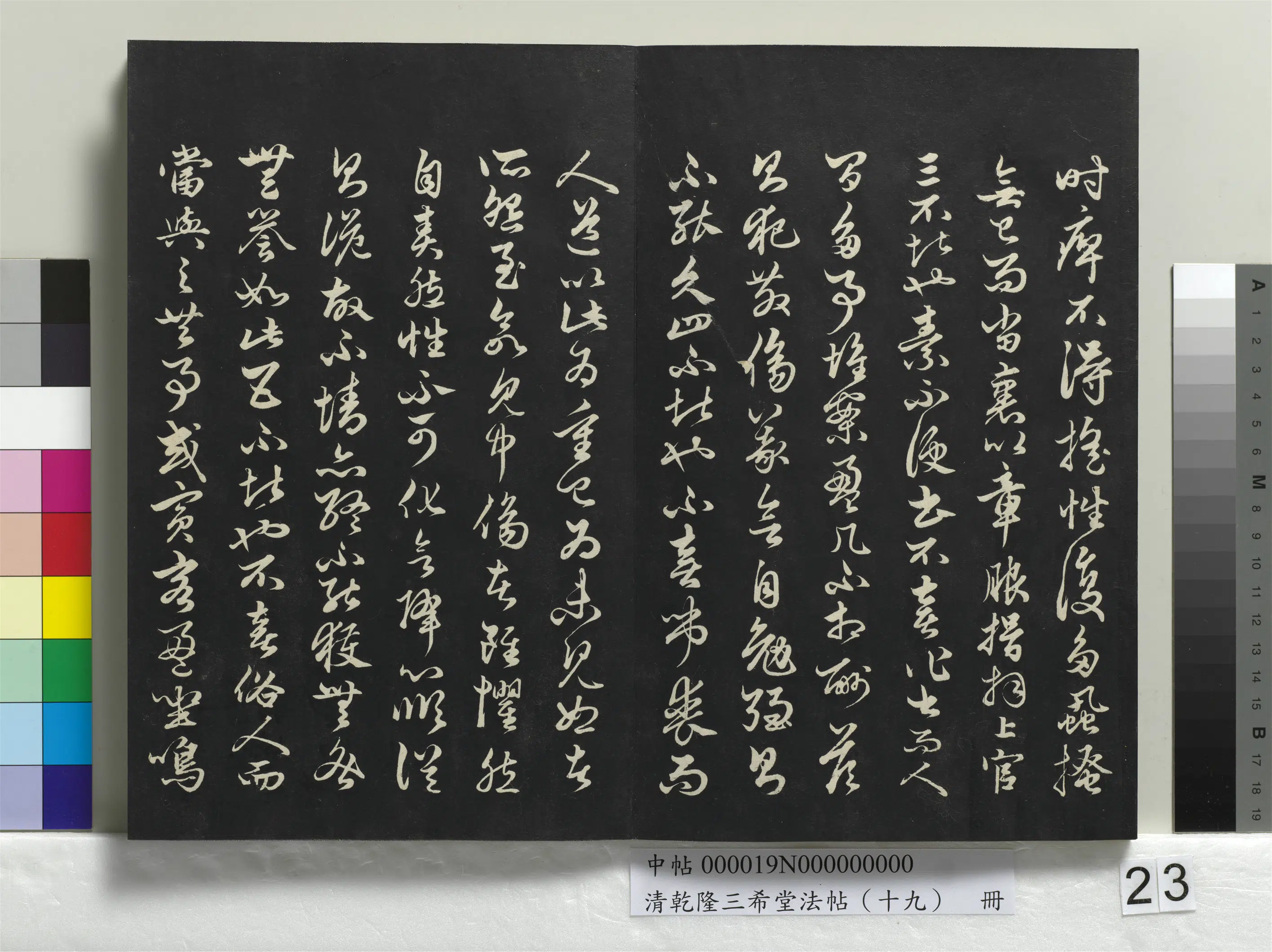 清代【爱新觉罗弘历-乾隆-清高宗】《乾隆三希堂法帖（十九）册》 第17张