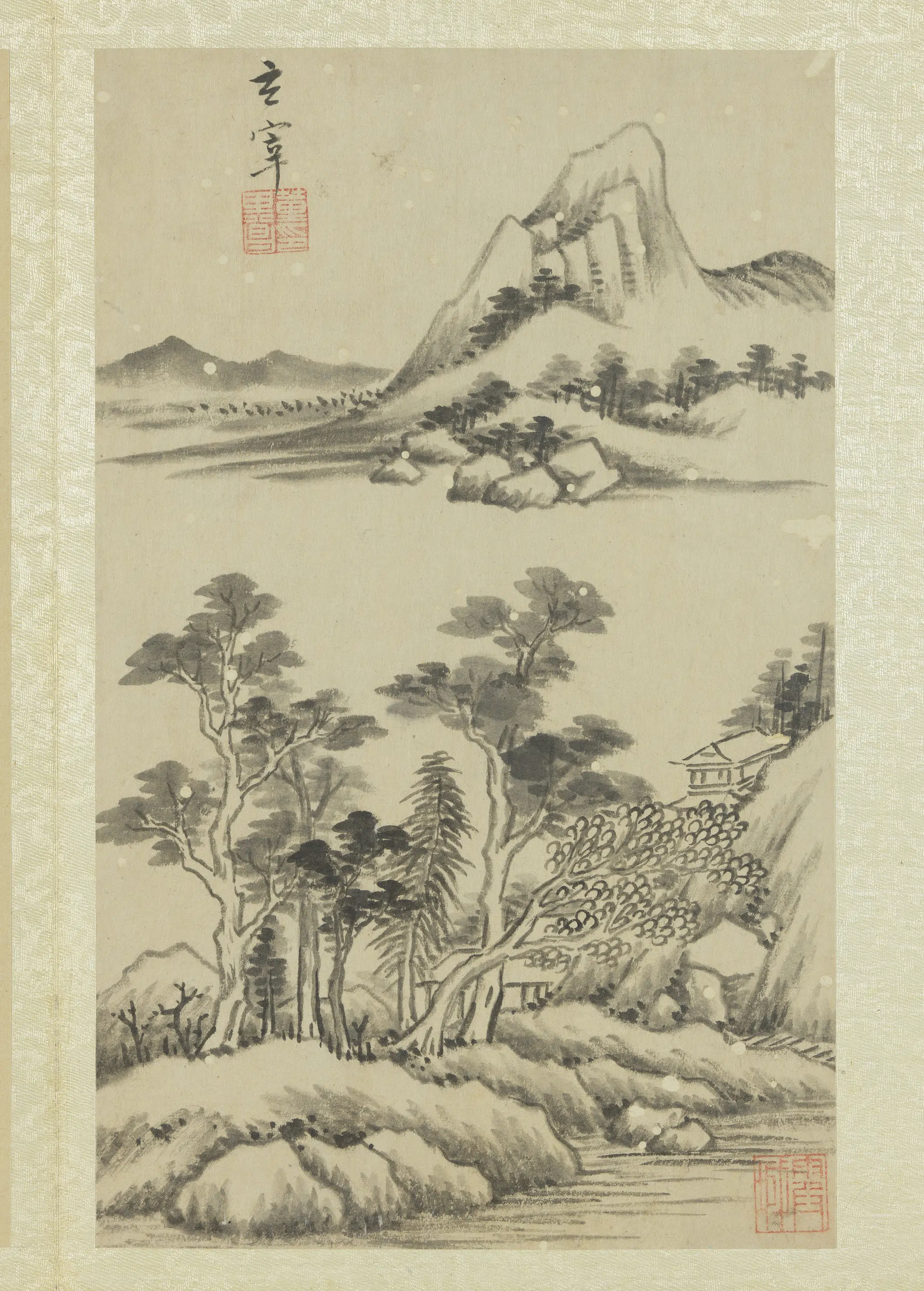 明代【董其昌】《画舟行十景册》 第8张