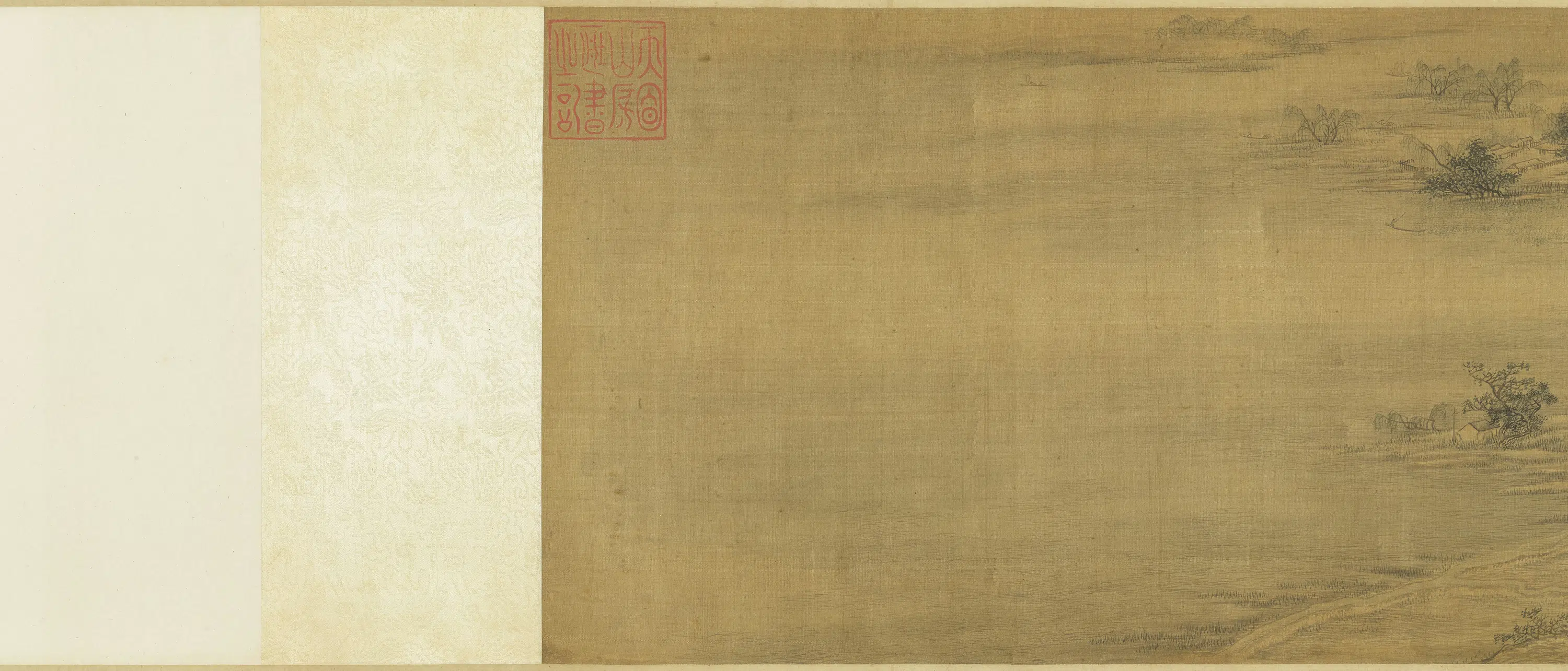 北宋【赵士雷】《江乡农作图卷》
