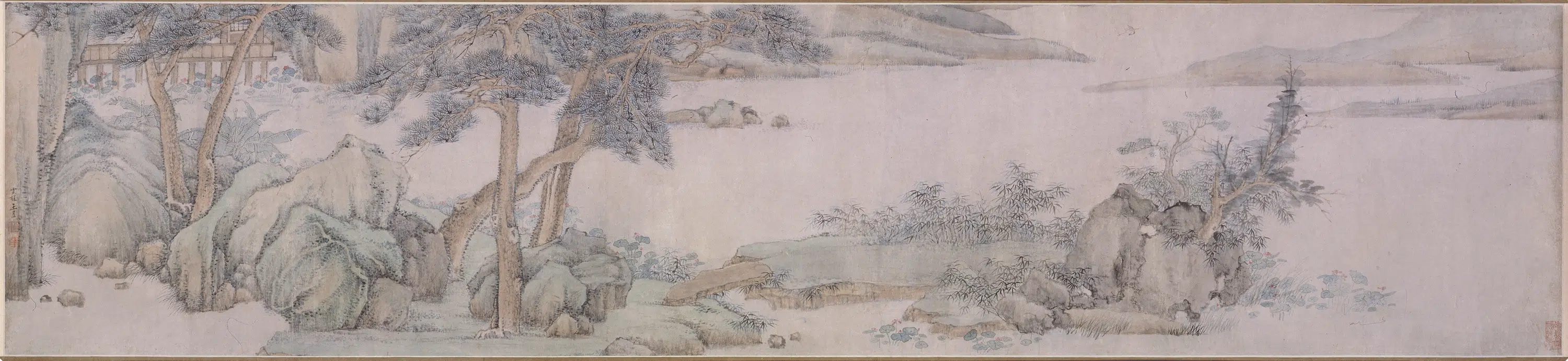 清代【王昱】《山水卷》