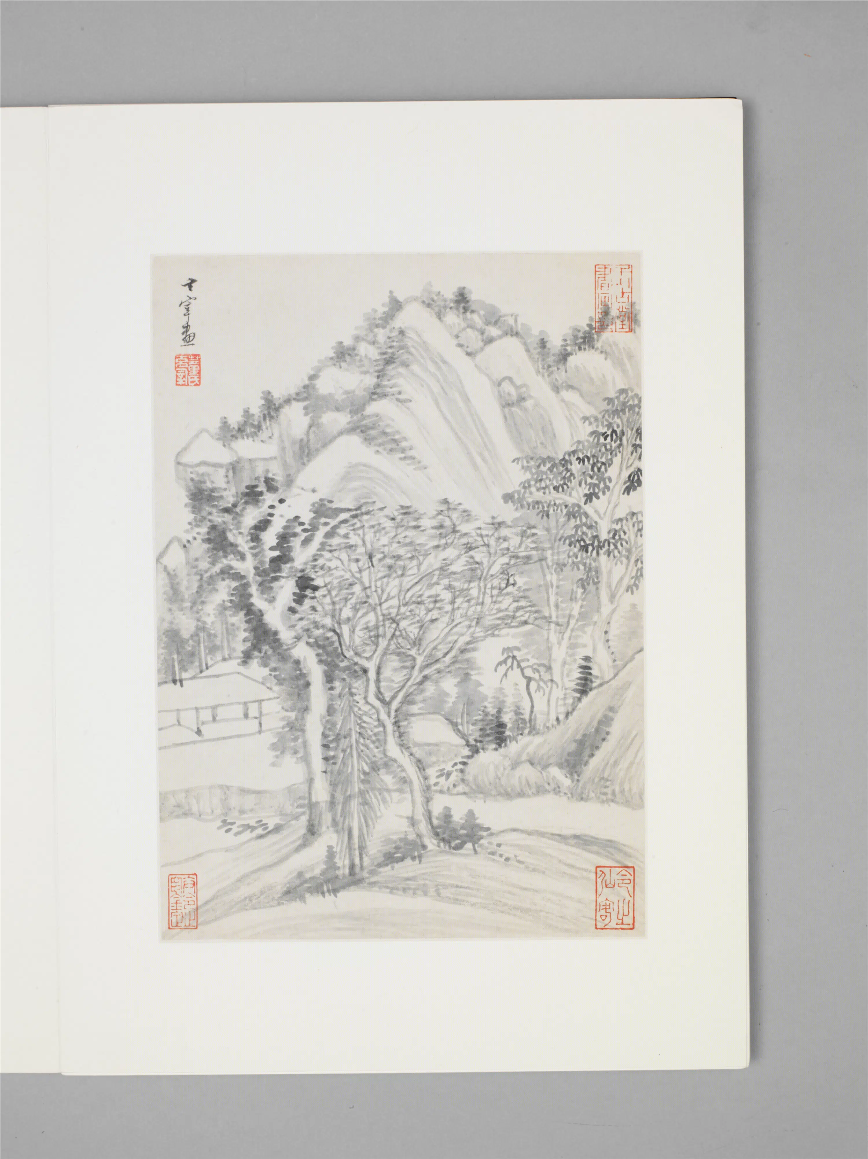 明朝【董其昌】《山水图册（7开）》 第5张