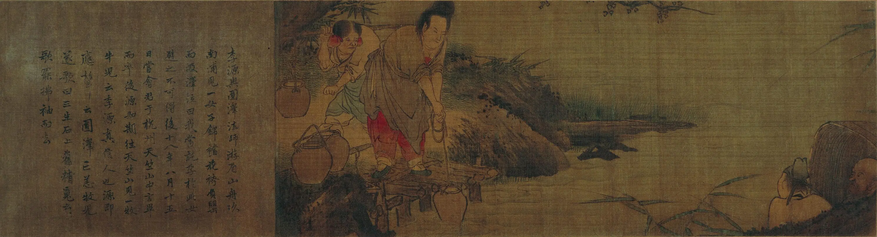 南宋【梁楷】《八高僧故事图卷》 第4张