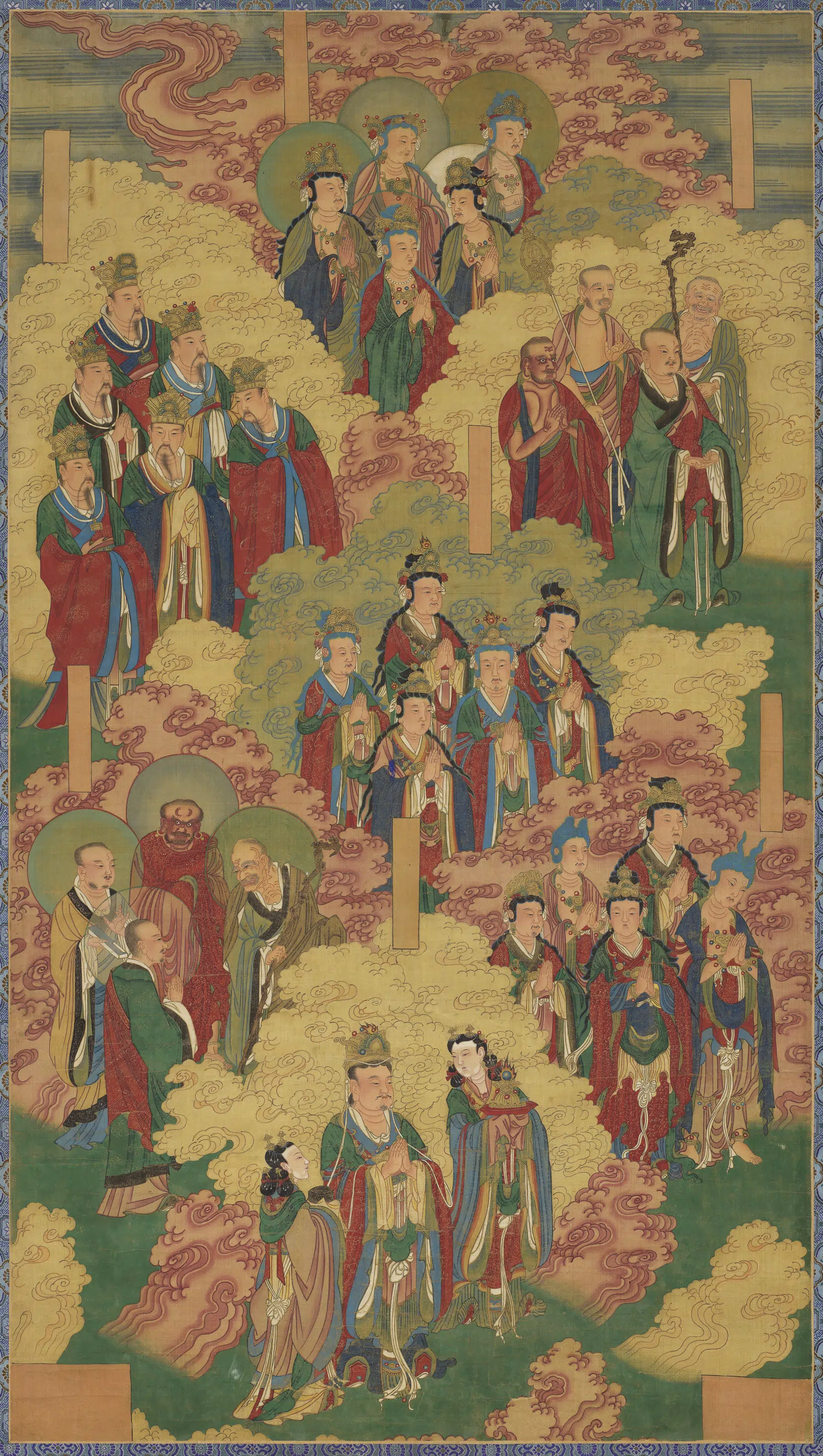 《无款佛像图轴》