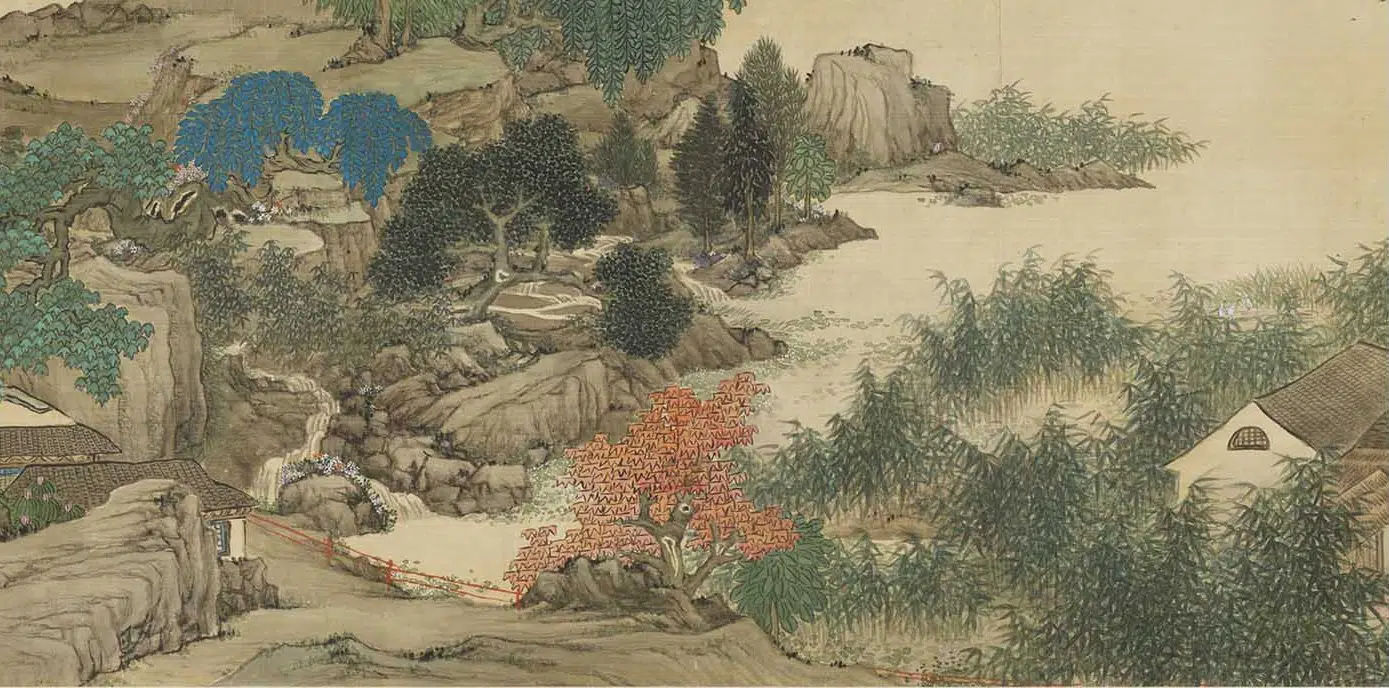 清代【任熊】《范湖草堂图卷》 第10张 清代【任熊】《范湖草堂图卷》 第10张