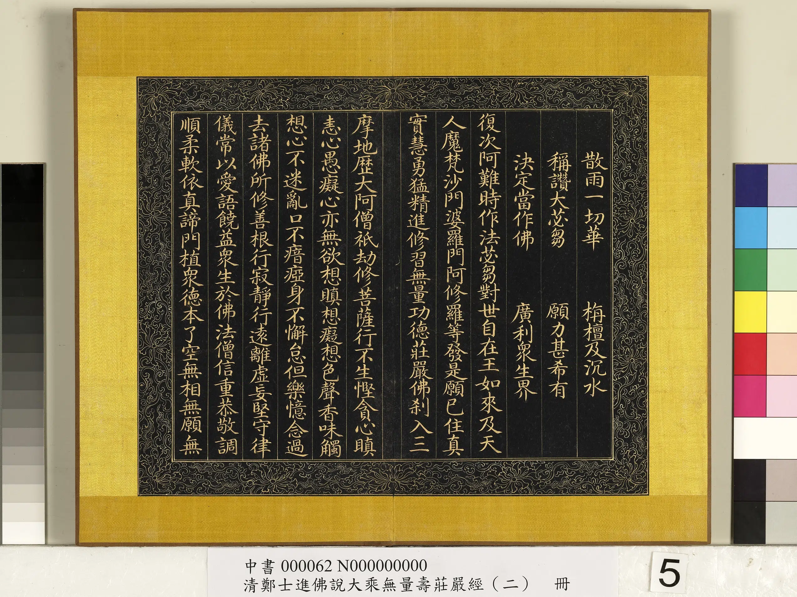 清代【郑大进】《佛说无量寿庄严经（二）册》 第15张