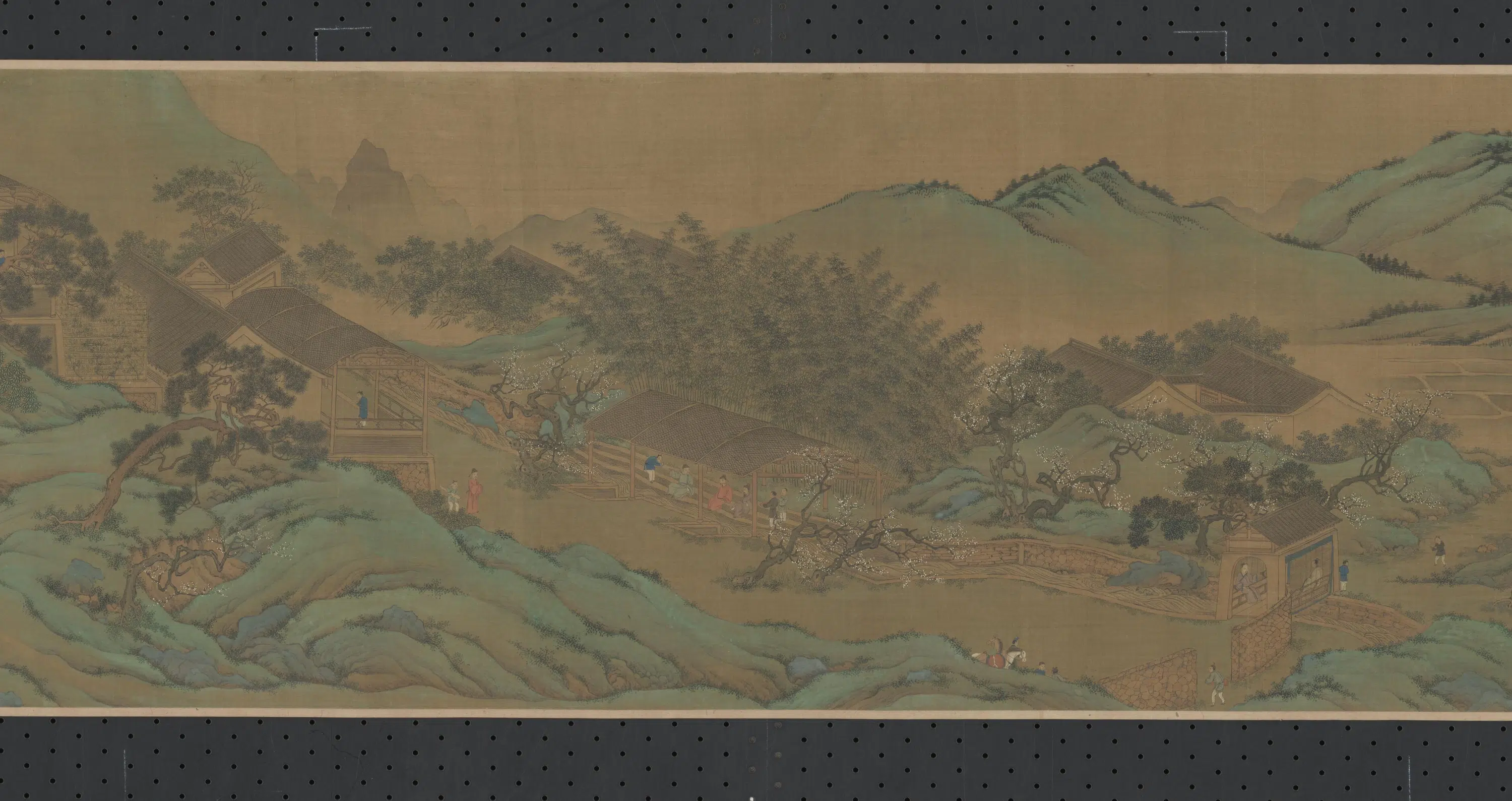 元朝【赵孟頫】《山水图卷》 第2张