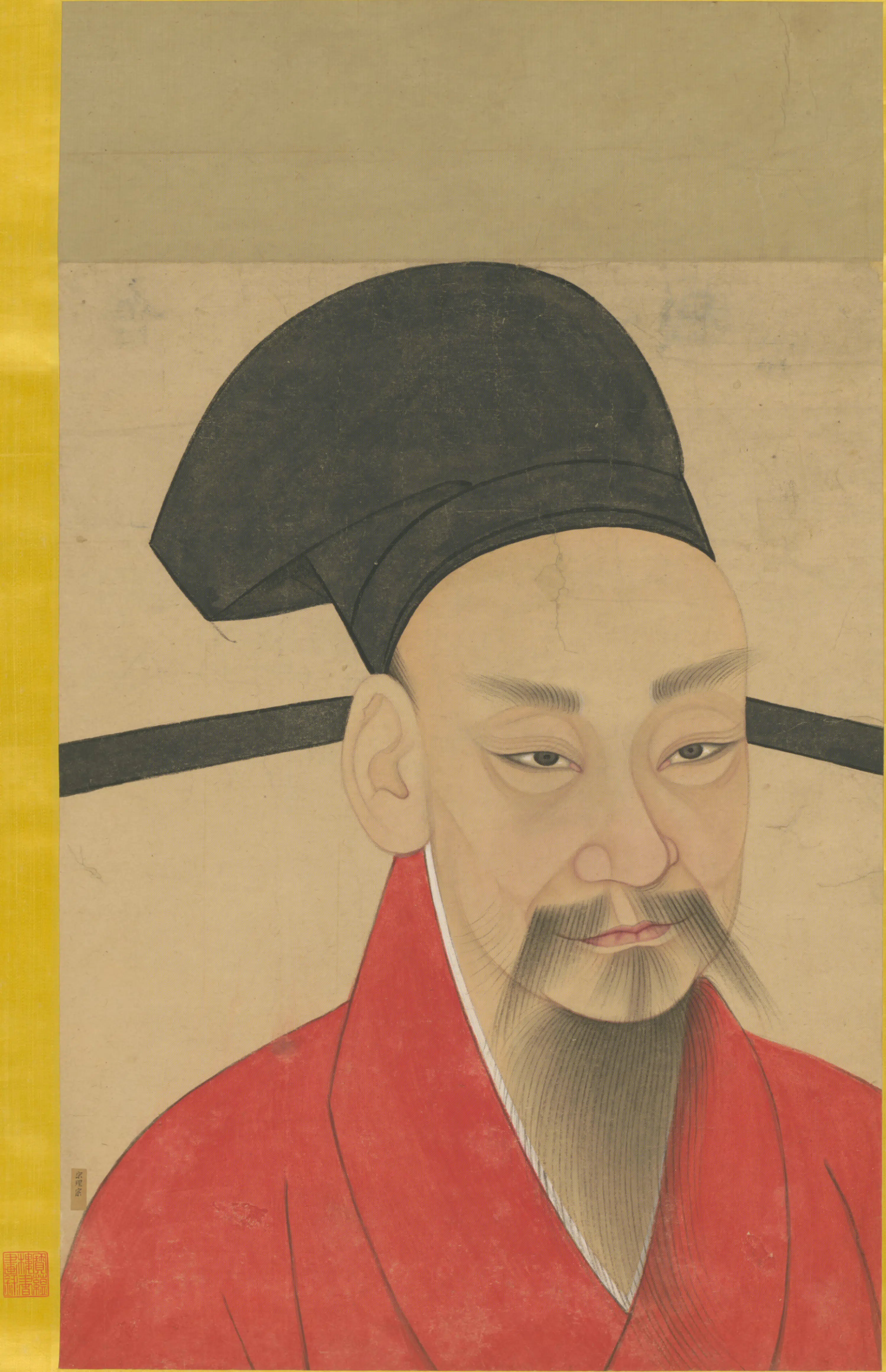明朝【明人】《画赵昀像轴》 第1张 明朝【明人】《画赵昀像轴》 第1张
