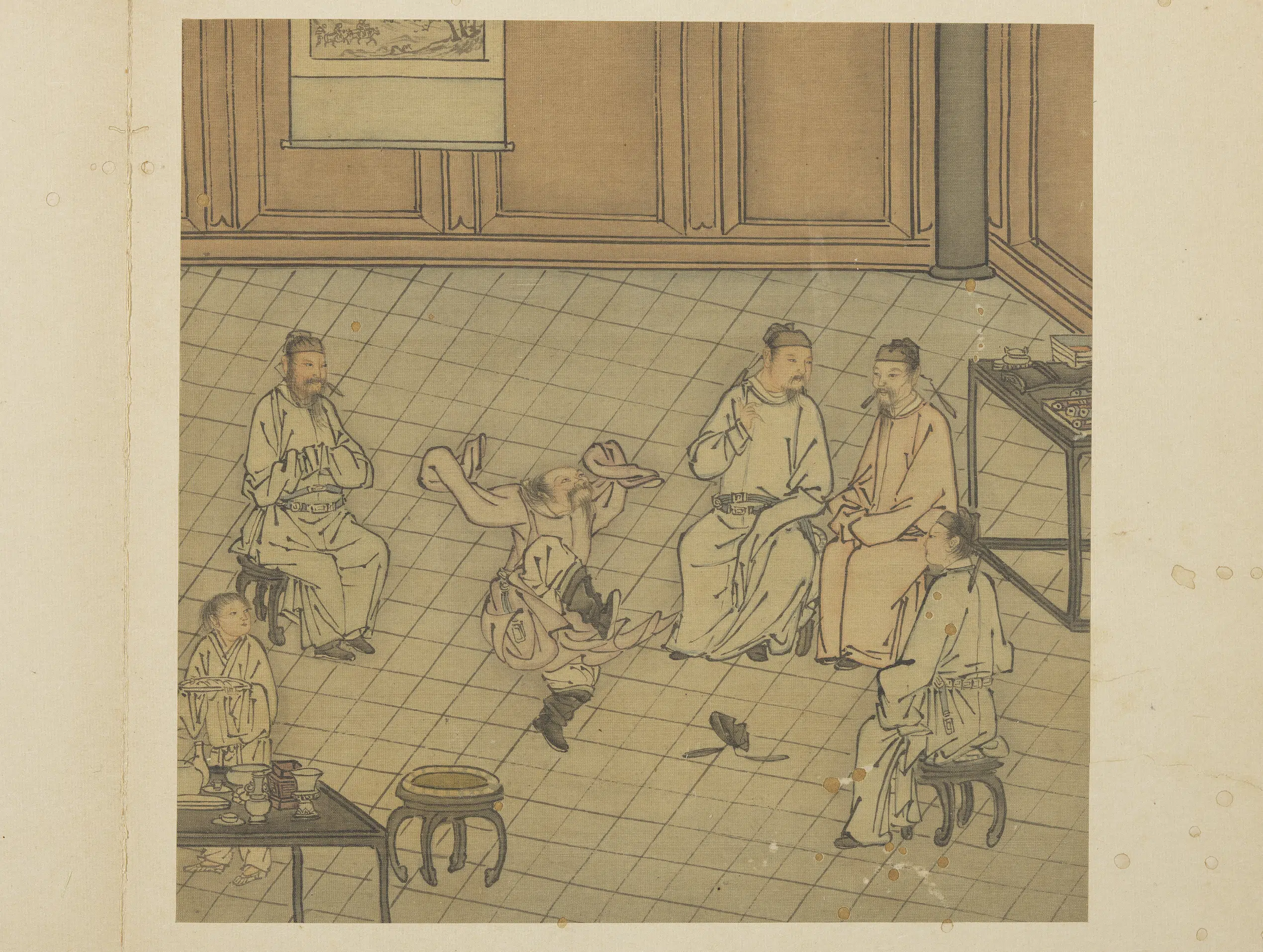 明朝【戴进】《太平乐事图册-10开》