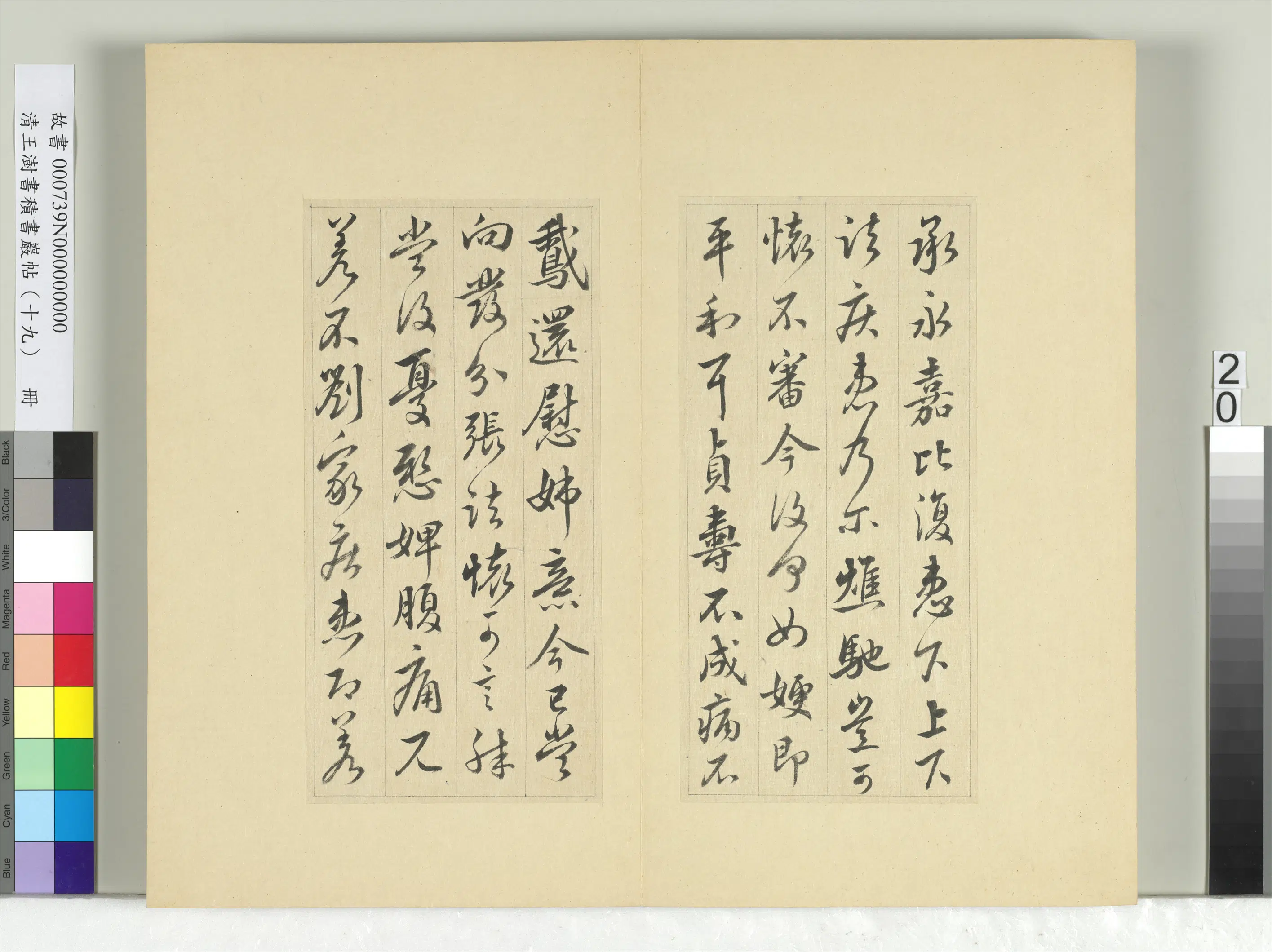 清代【王澍】《书积书岩帖(十九)册》 第4张 清代【王澍】《书积书岩帖(十九)册》 第4张