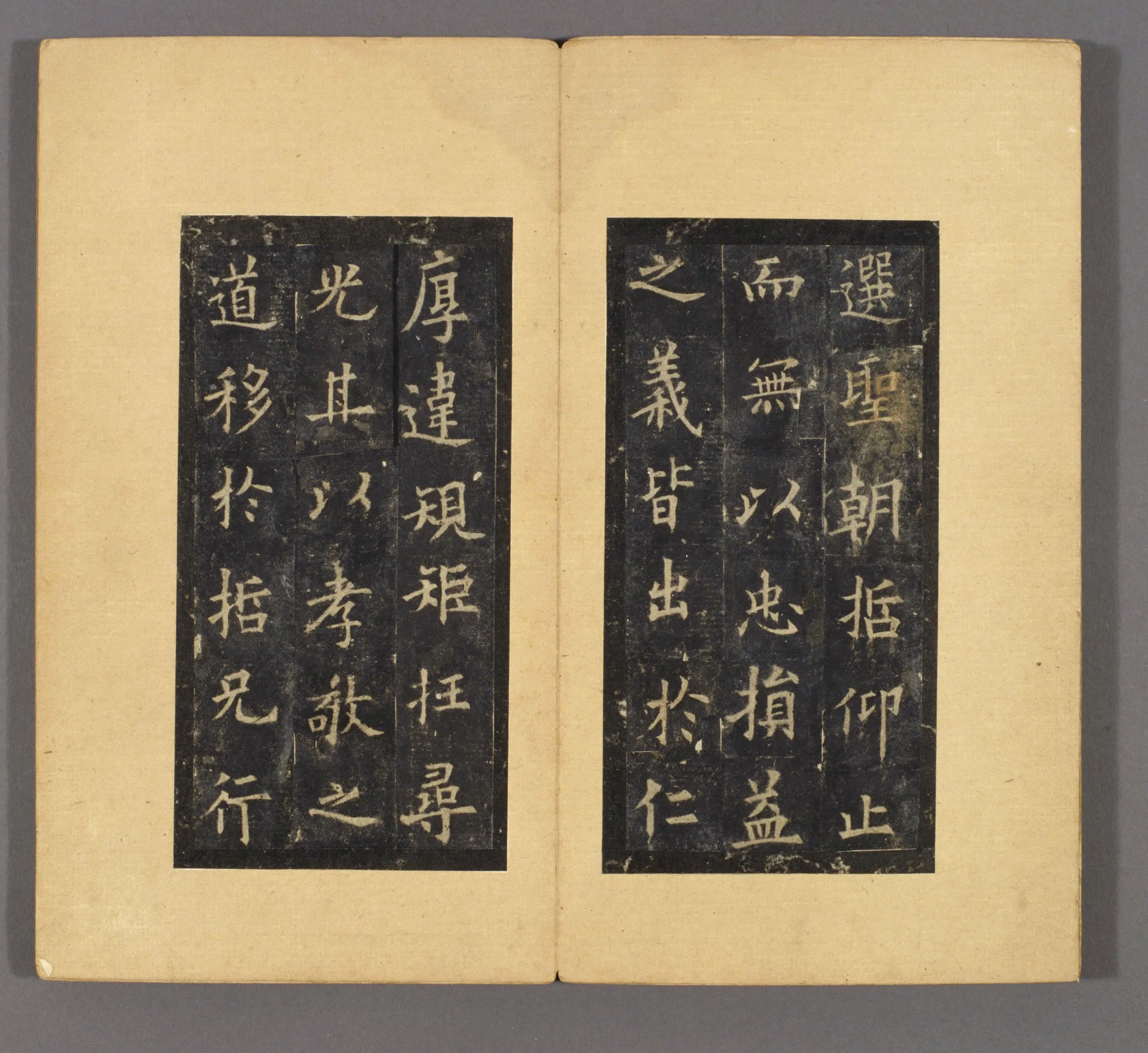 唐朝【欧阳询】《宋拓唐虞恭公温彦博碑(黑墨精拓本)》 第7张