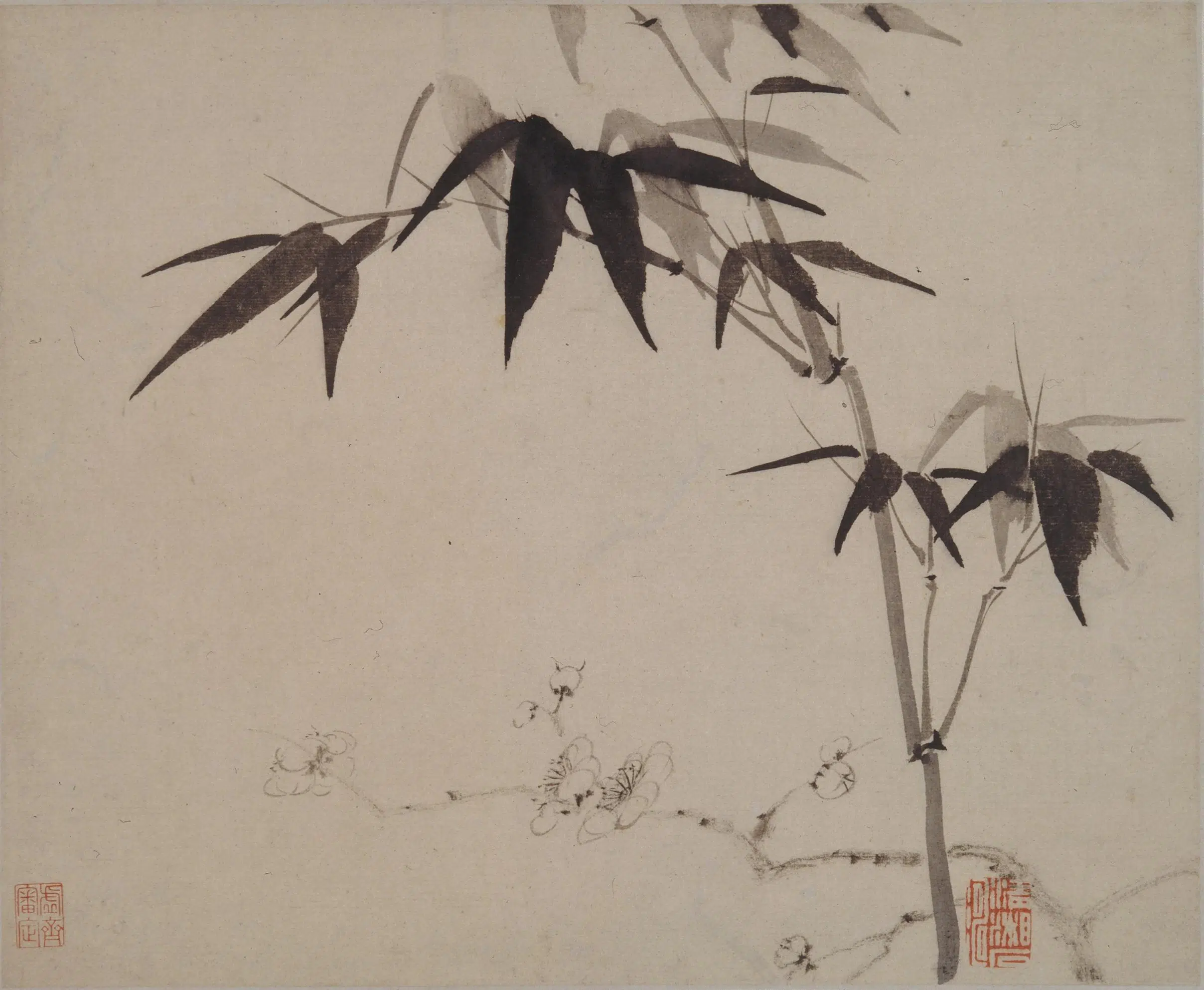 清代【石涛】《山水人物花卉册》 第8张
