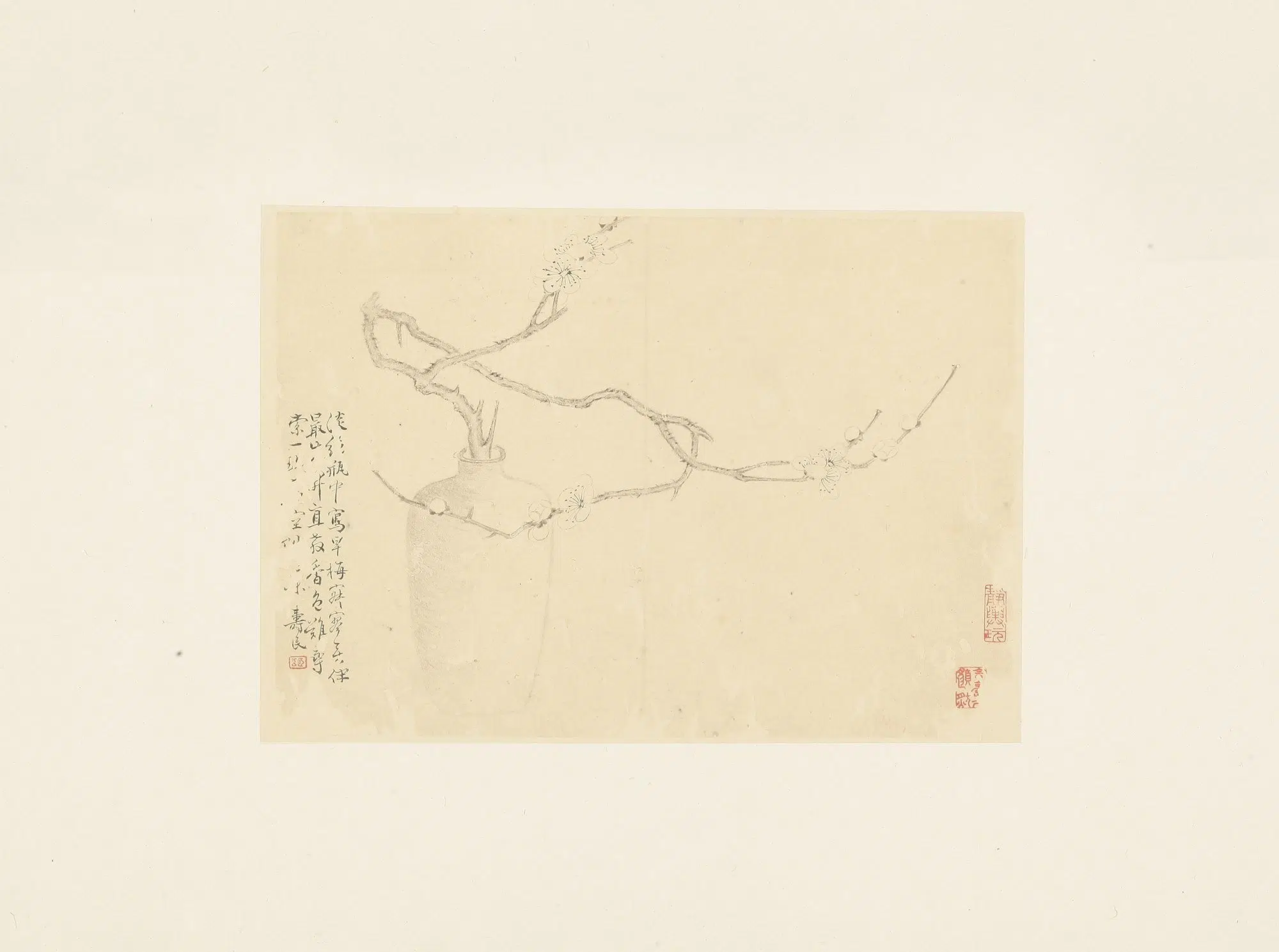 清朝【边寿民】《花卉册页》 第4张