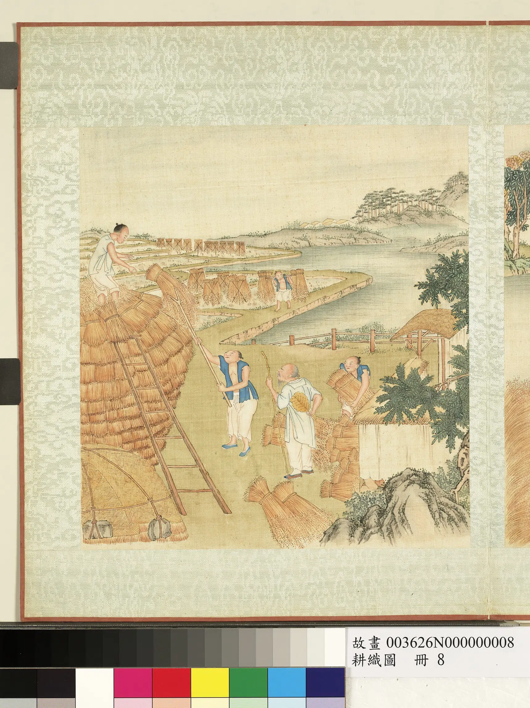 《耕织图册-登场》
