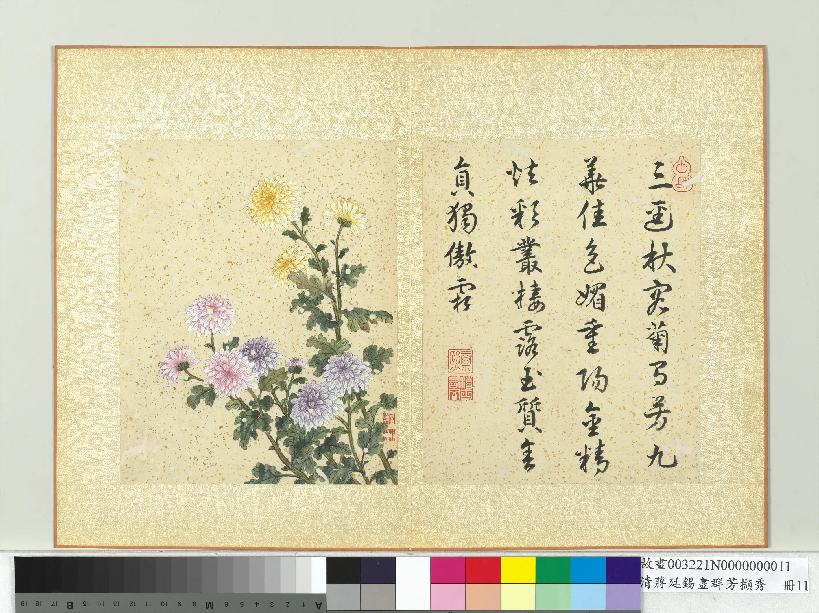 清代【蒋廷锡】《画群芳撷秀册》 第11张