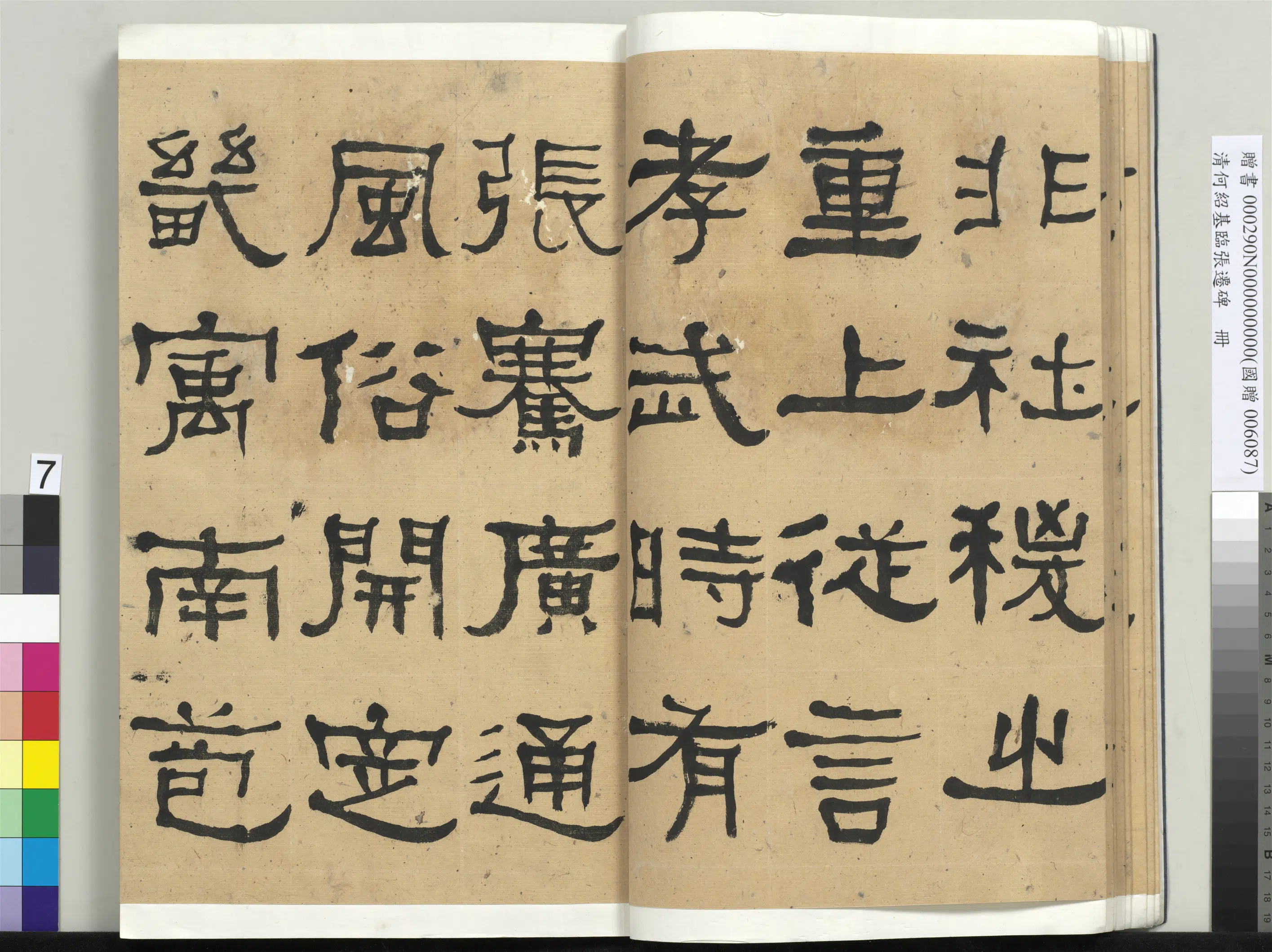 清代【何绍基】《临张迁碑册-2》 第7张