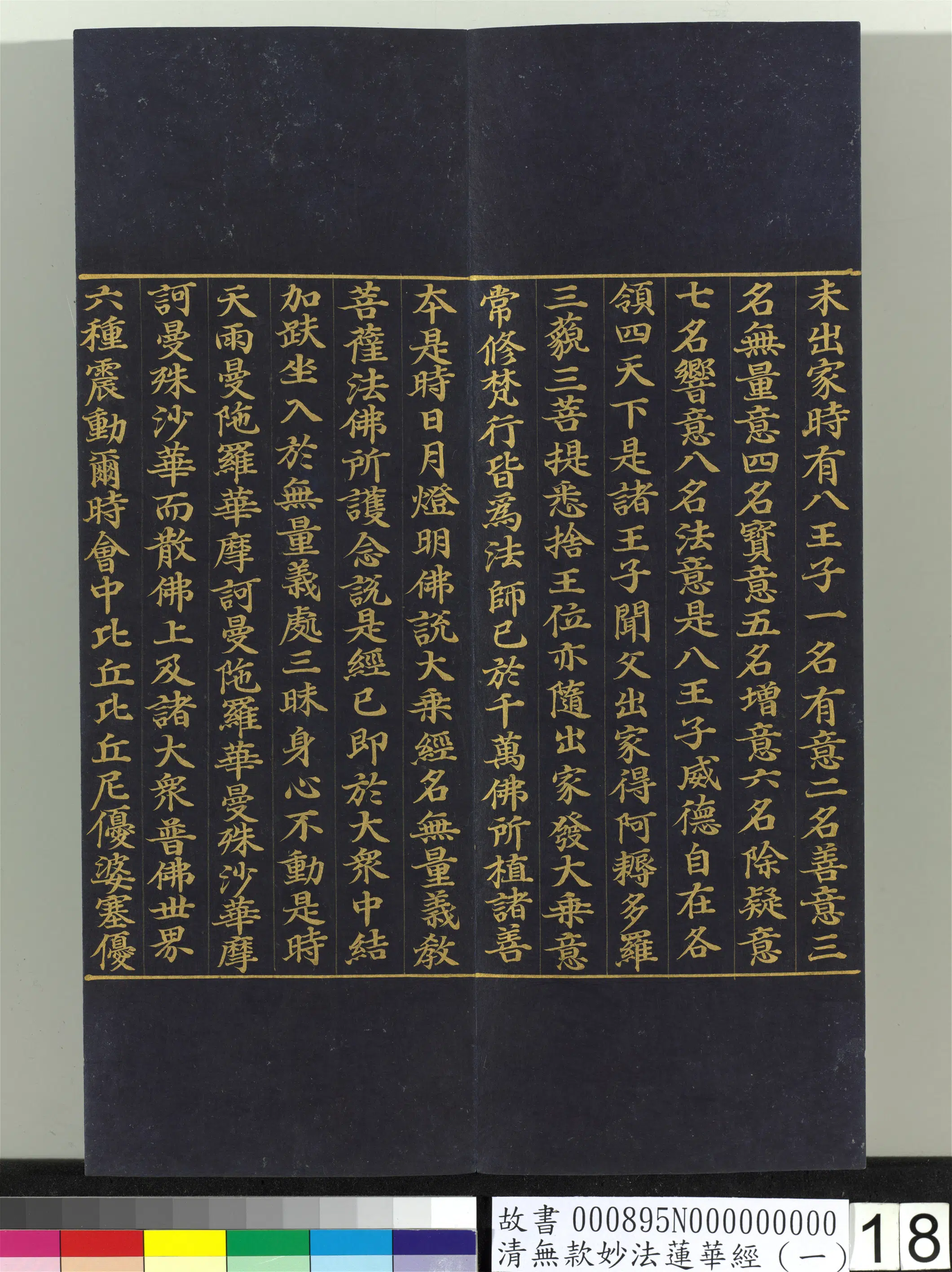 《无款妙法莲华经（一）册》 第9张