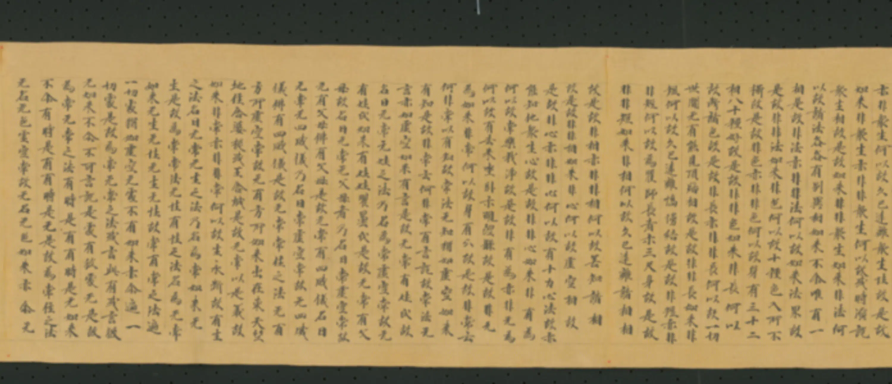 唐朝《无款行书写大湼槃经德王菩萨品二十二卷》 第10张
