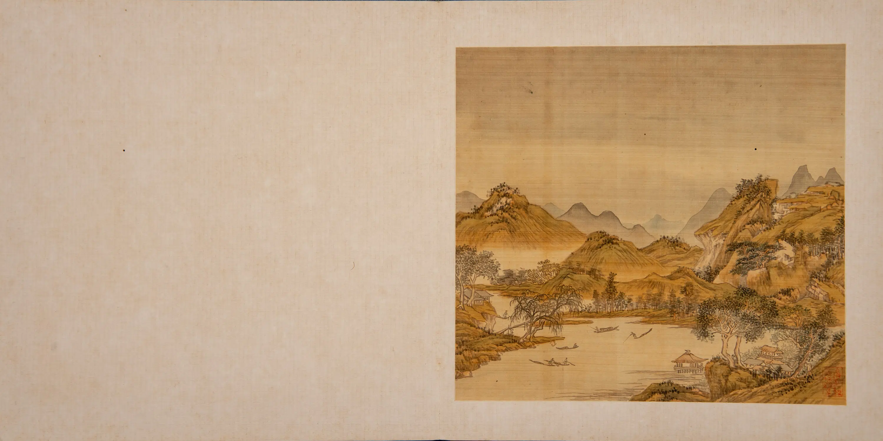 清代【方士庶】《山水册》 第11张