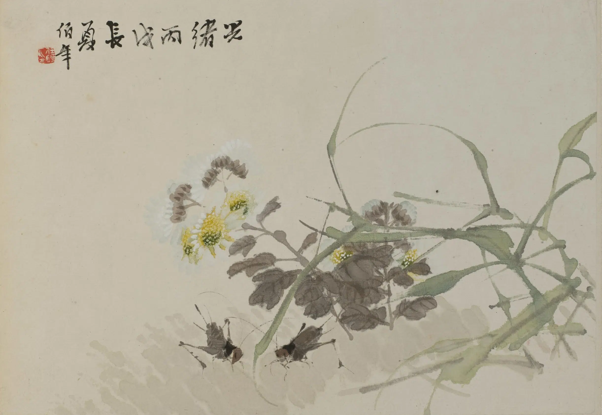 清代【任伯年(任颐)】《杂画册-2》 第7张 清代【任伯年(任颐)】《杂画册-2》 第7张