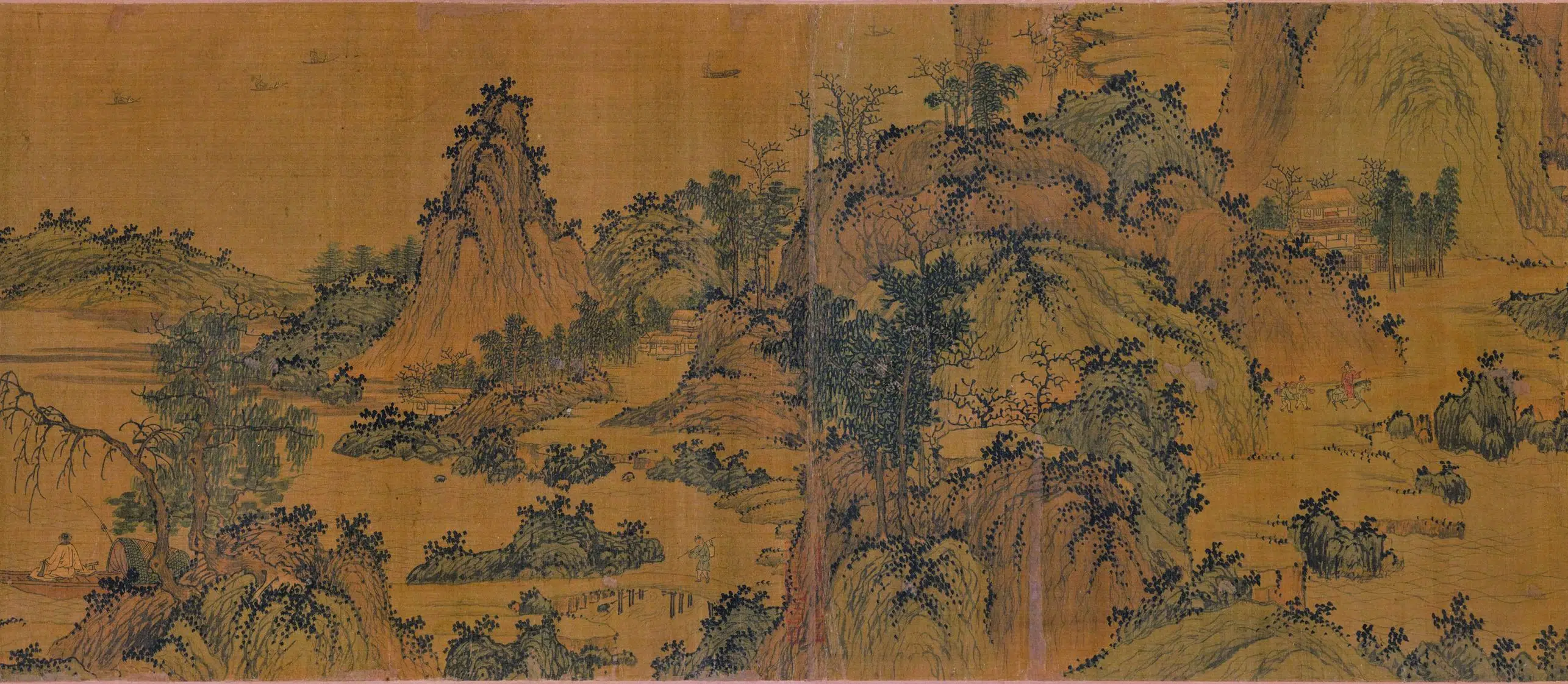 明朝【佚名】《山水卷-2》 第5张 明朝【佚名】《山水卷-2》 第5张