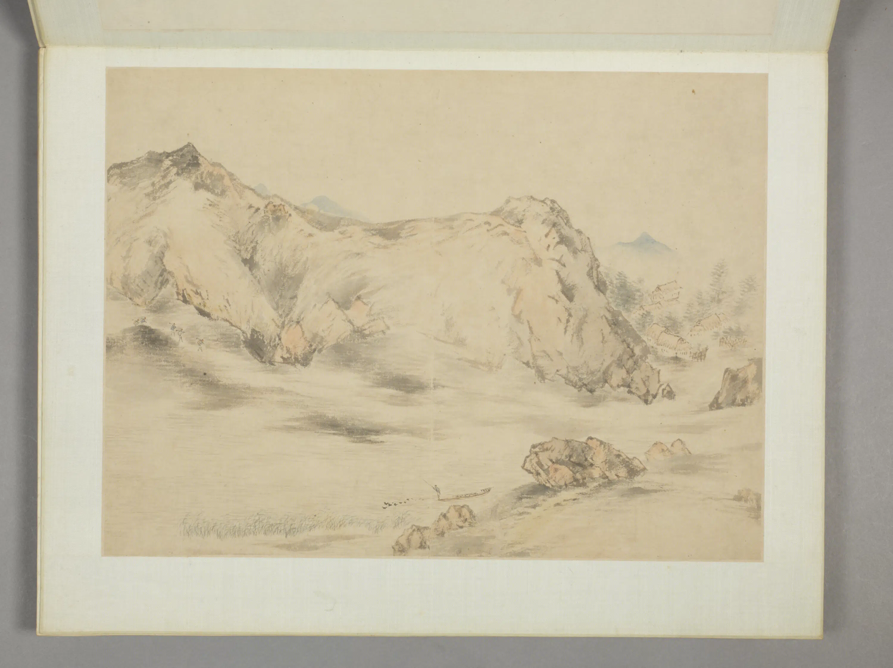 清代【陆㬙】《山水图册》 第8张