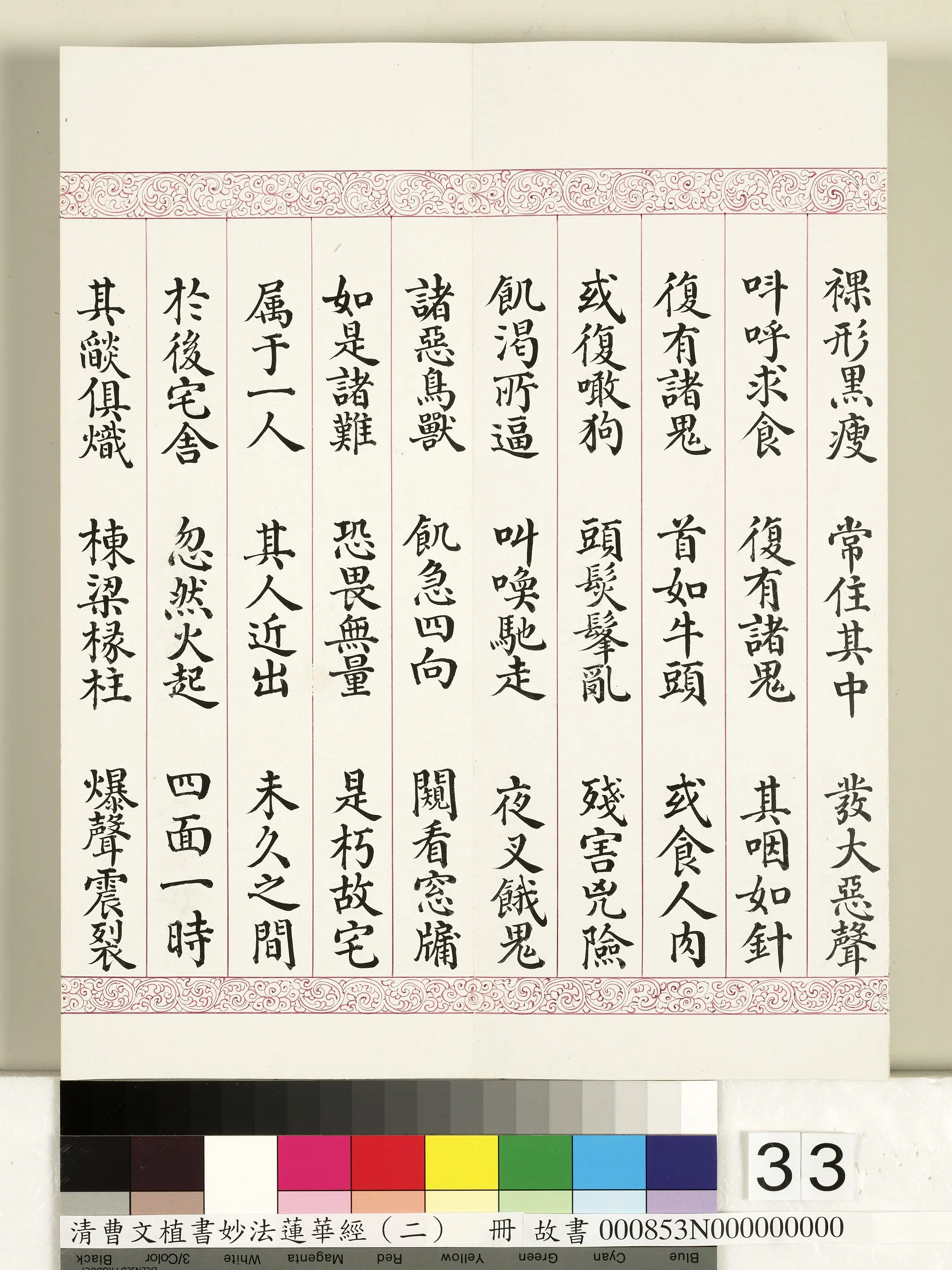 清代【曹文埴】《妙法莲华经（二）册》 第27张
