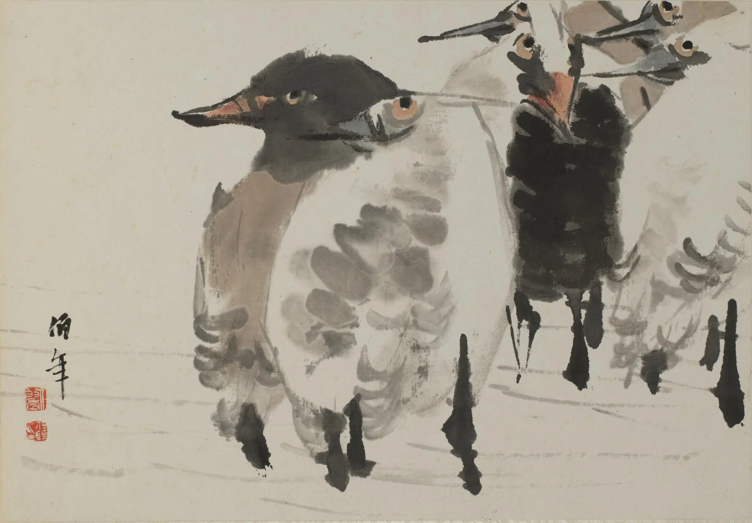 清代【任伯年(任颐)】《杂画册-2》 第6张 清代【任伯年(任颐)】《杂画册-2》 第6张