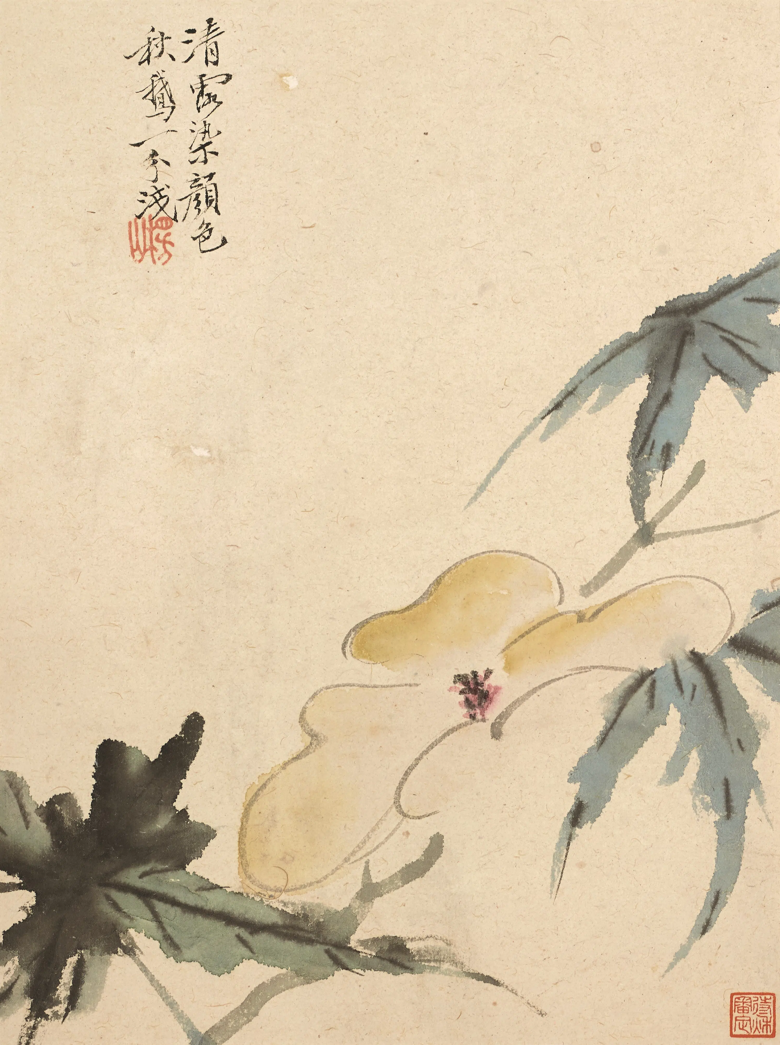 清代【陈撰】《花卉图册-2》 第6张