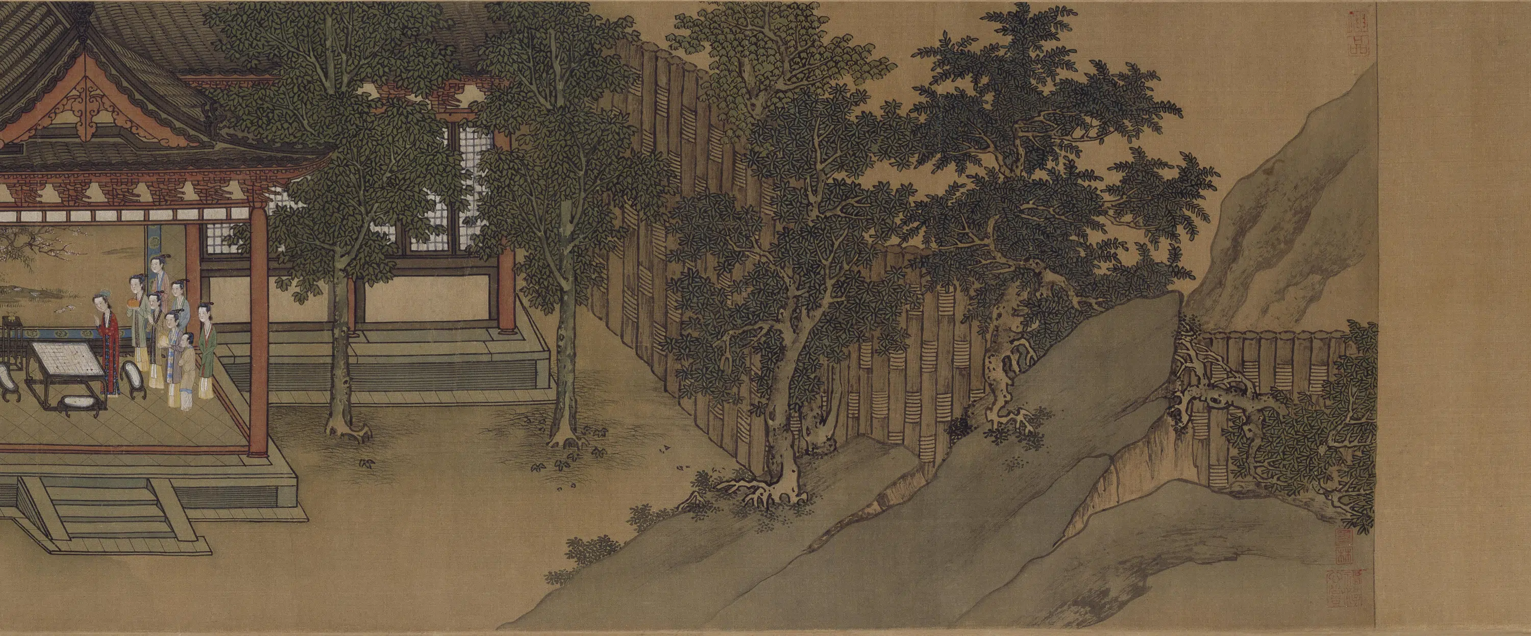 明朝【仇英】《临萧照高宗瑞应图卷》 第9张 明朝【仇英】《临萧照高宗瑞应图卷》 第9张