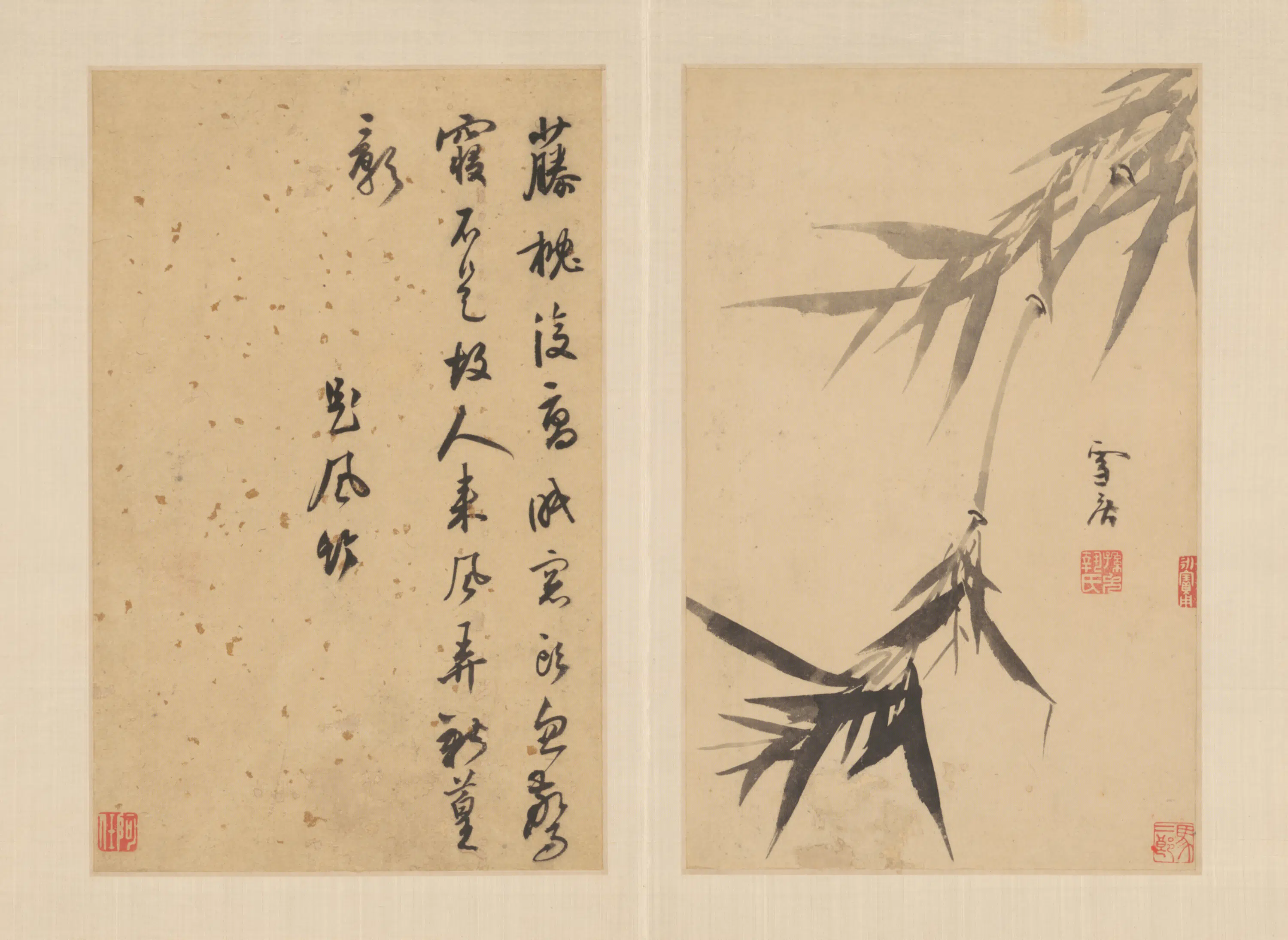 明朝【孙克弘】《花卉图册（11开）》 第3张