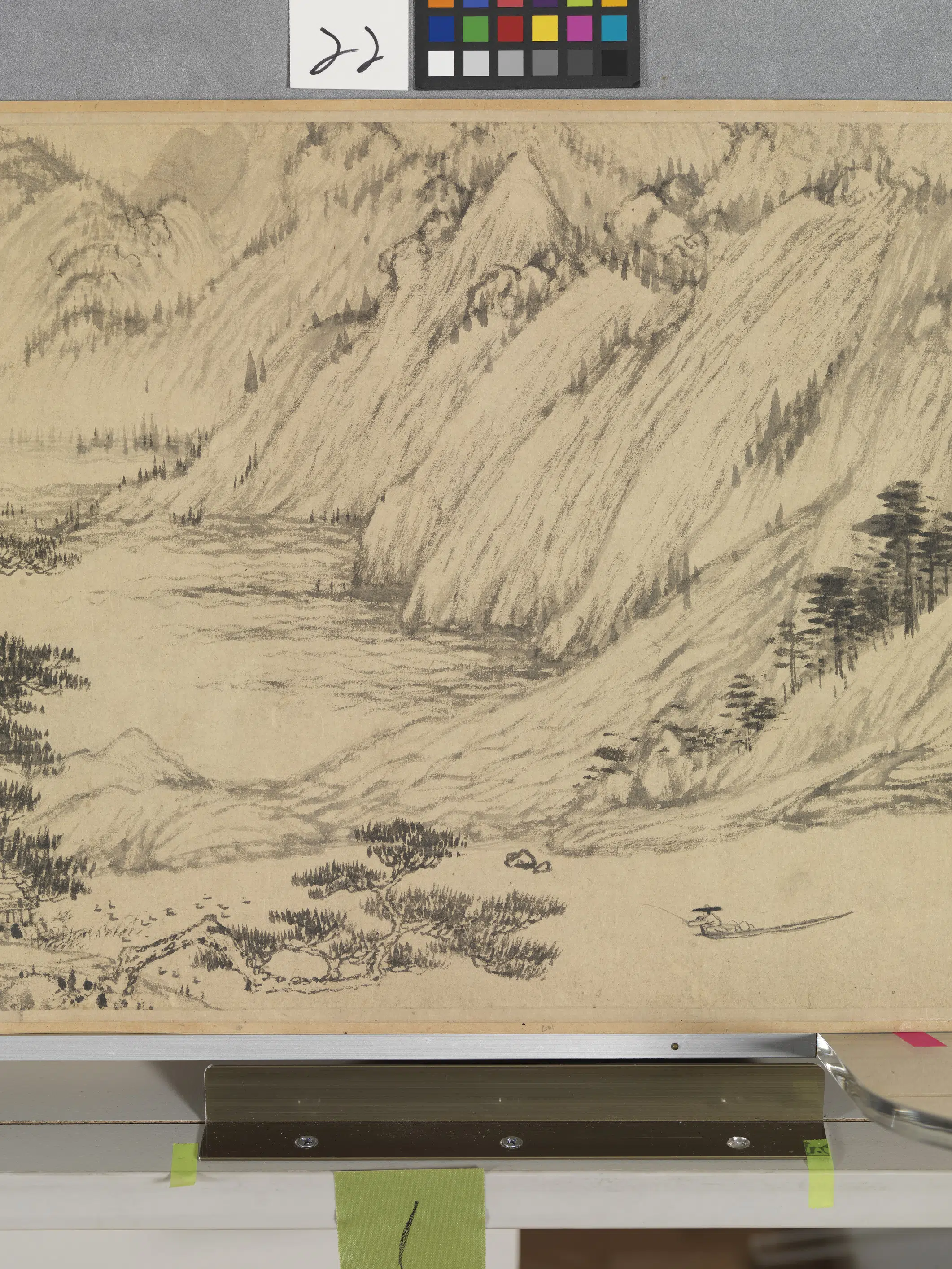 元代【黄公望】《富春山居图子明卷》 第14张 元代【黄公望】《富春山居图子明卷》 第14张