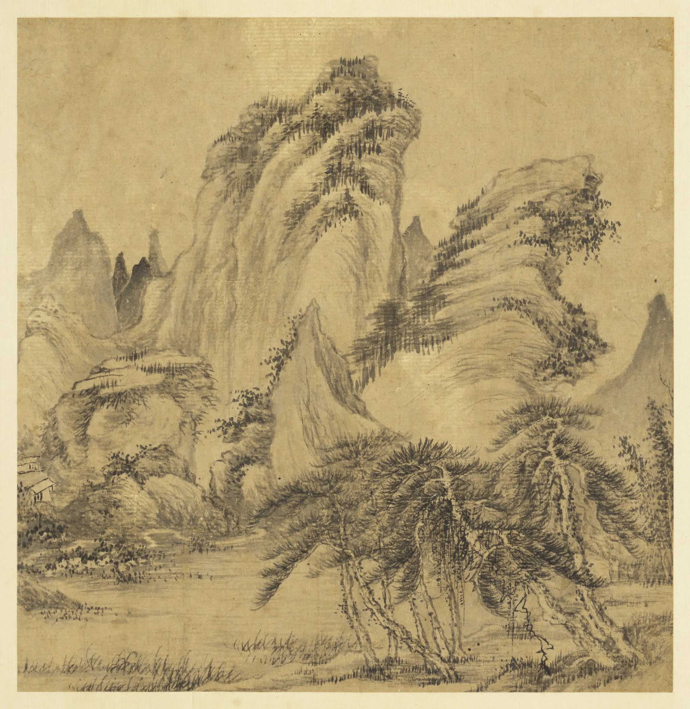 《历代画幅集册》 第16张 《历代画幅集册》 第16张