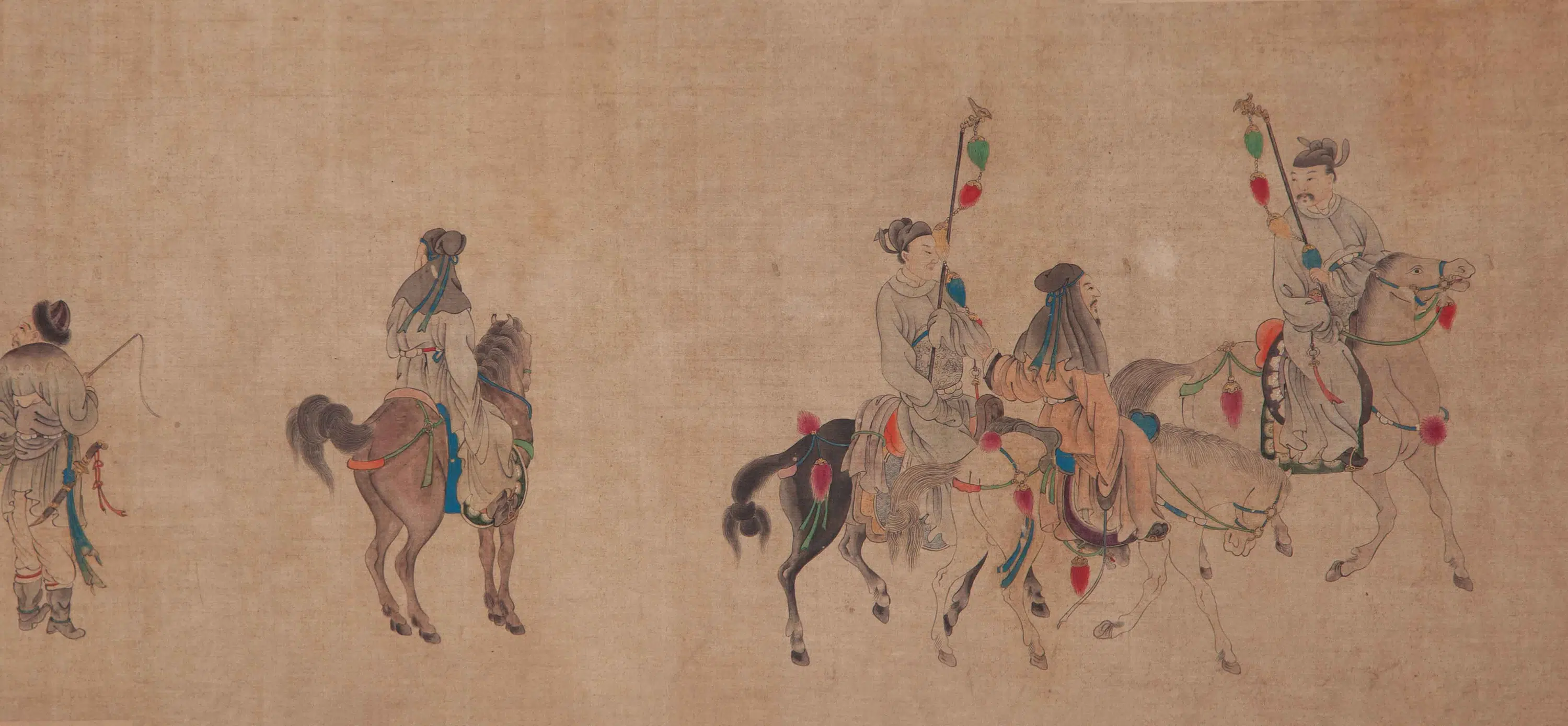 清代【苏六朋】《文姬归汉图》 第4张