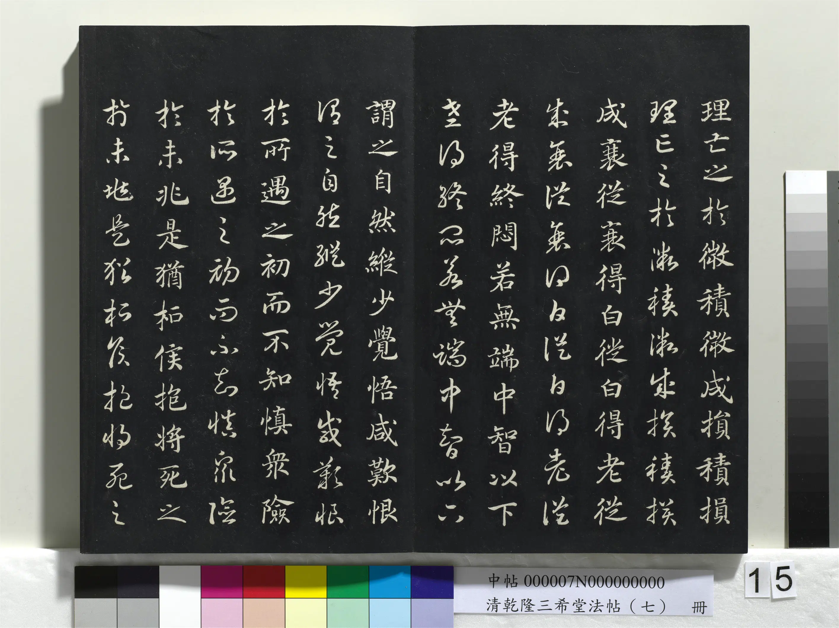 清代【爱新觉罗弘历-乾隆-清高宗】《乾隆三希堂法帖（七）册》 第7张