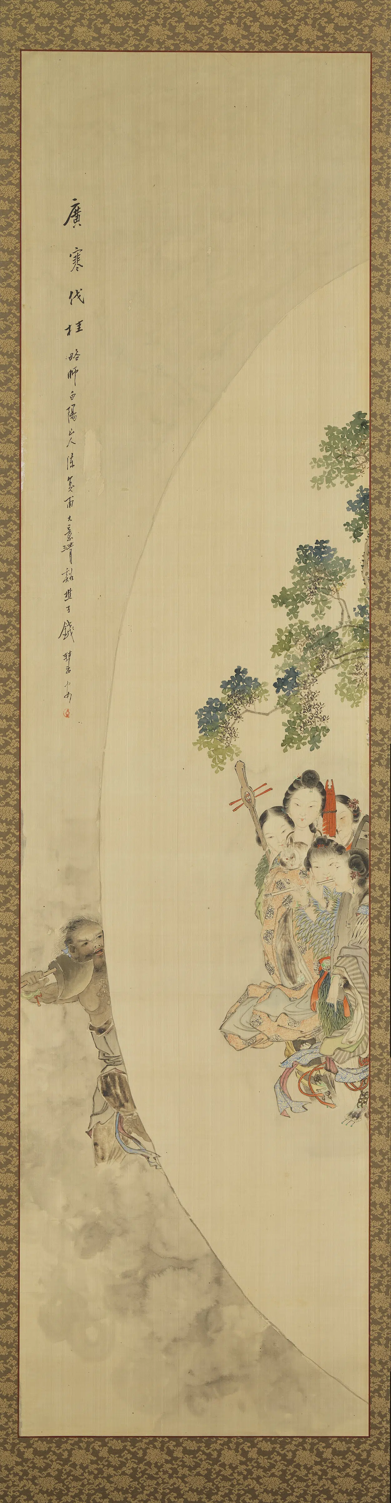清代【钱慧安】《人物十二屏风》 第10张
