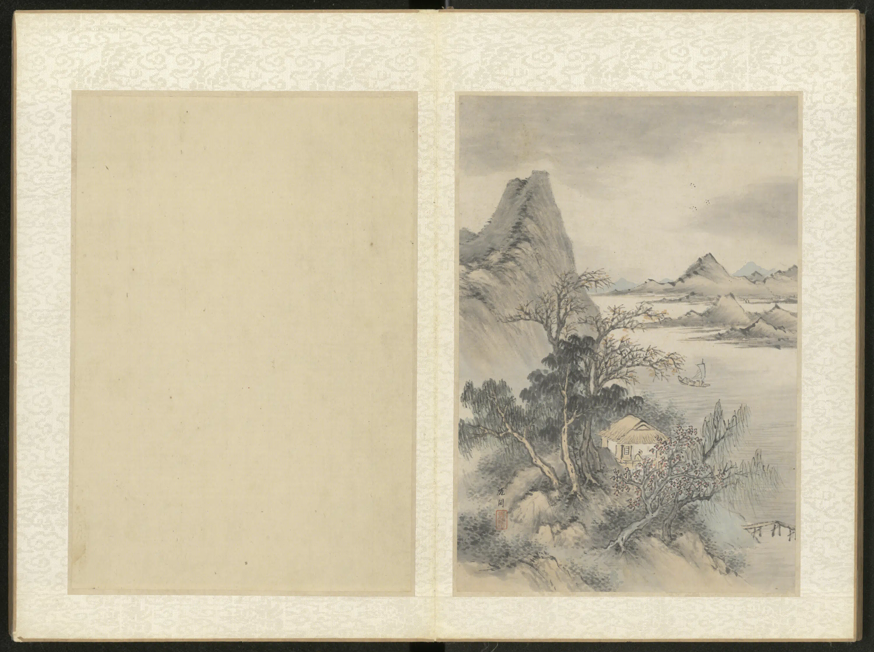 清代【沈闳】《山水册》 第4张