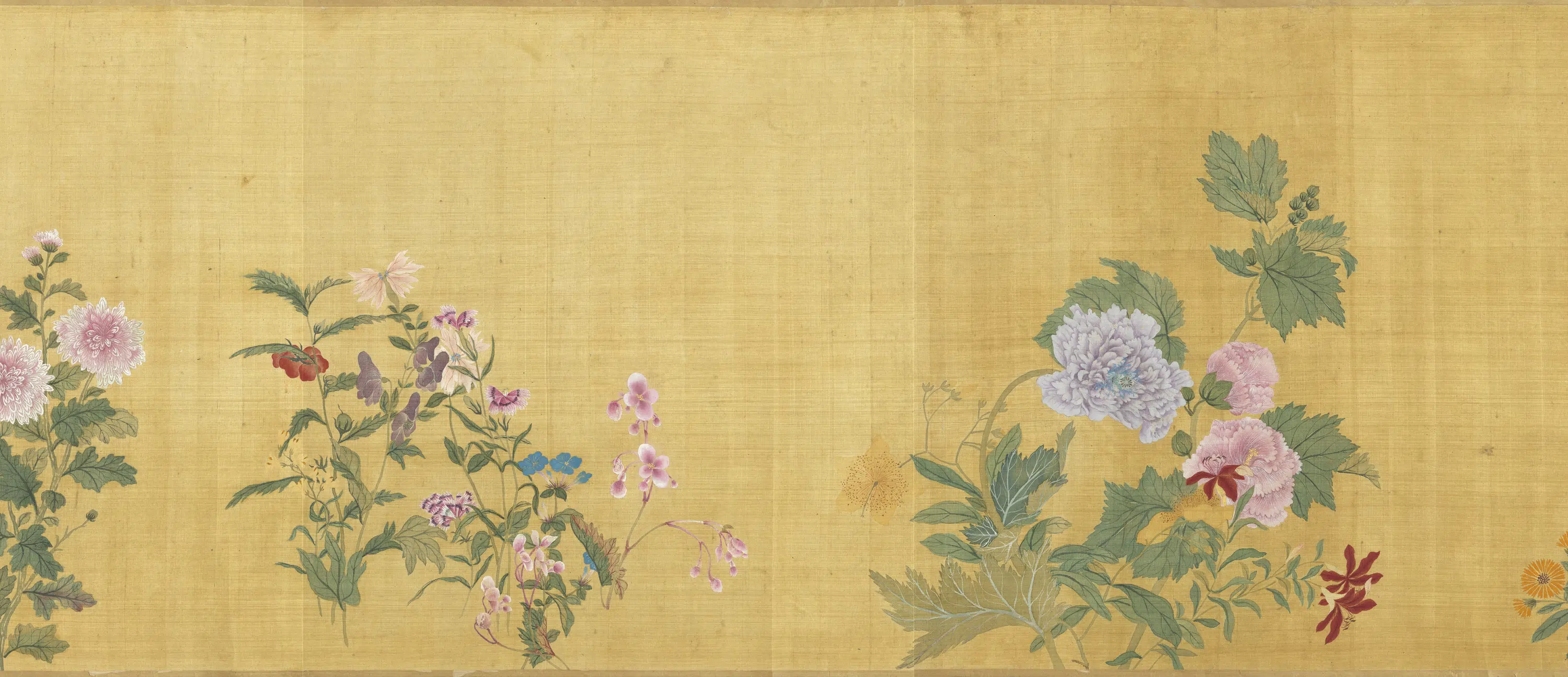明朝《明人画花卉卷》 第2张