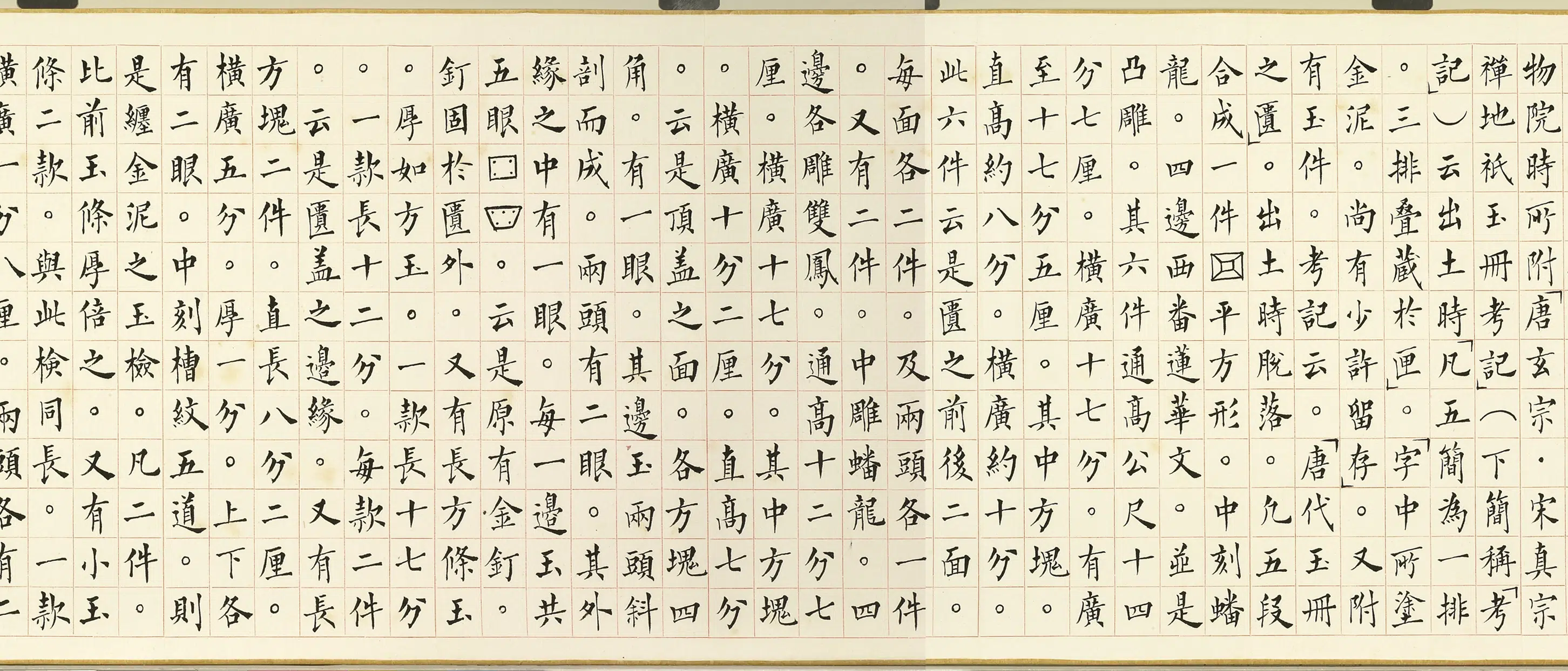 唐朝【李隆基】《唐玄宗宋真宗禅地祇玉册墨拓本卷》 第2张