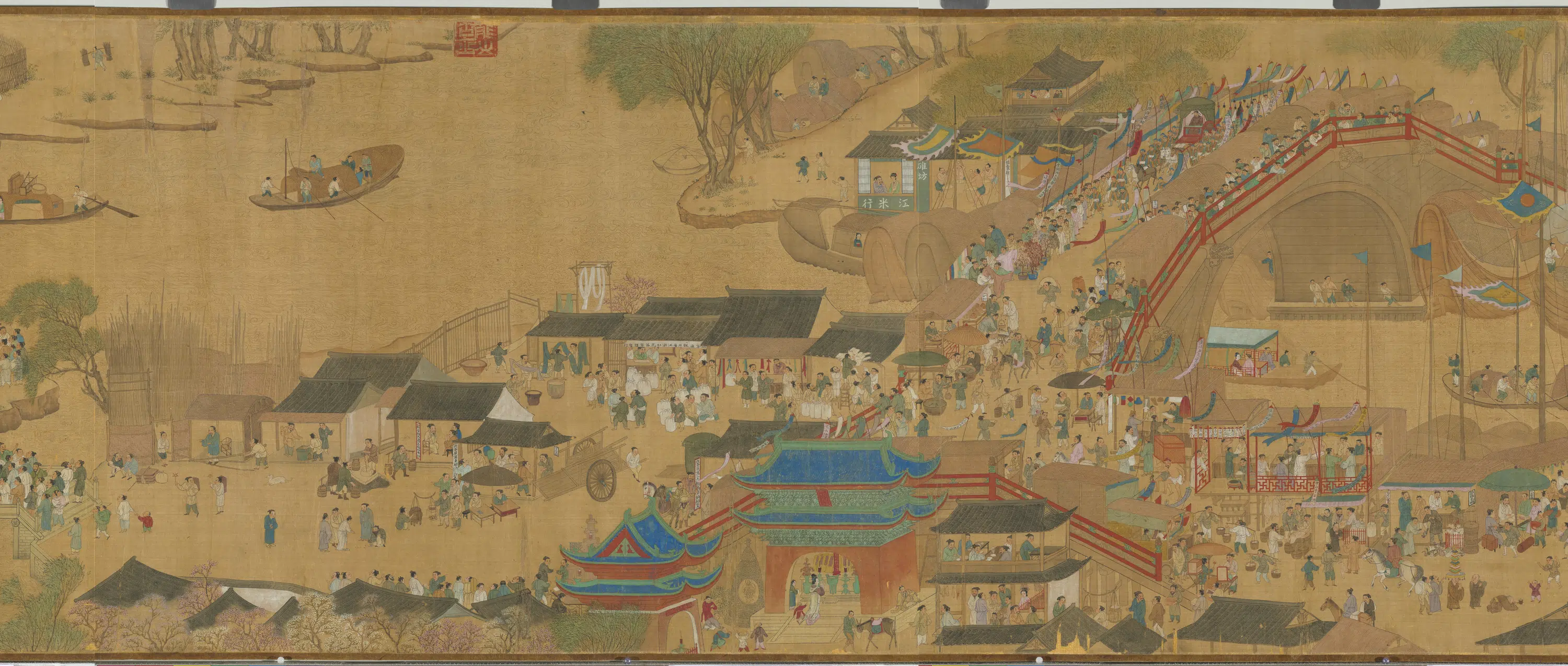 北宋【张择端】《清明易简图卷》 第8张
