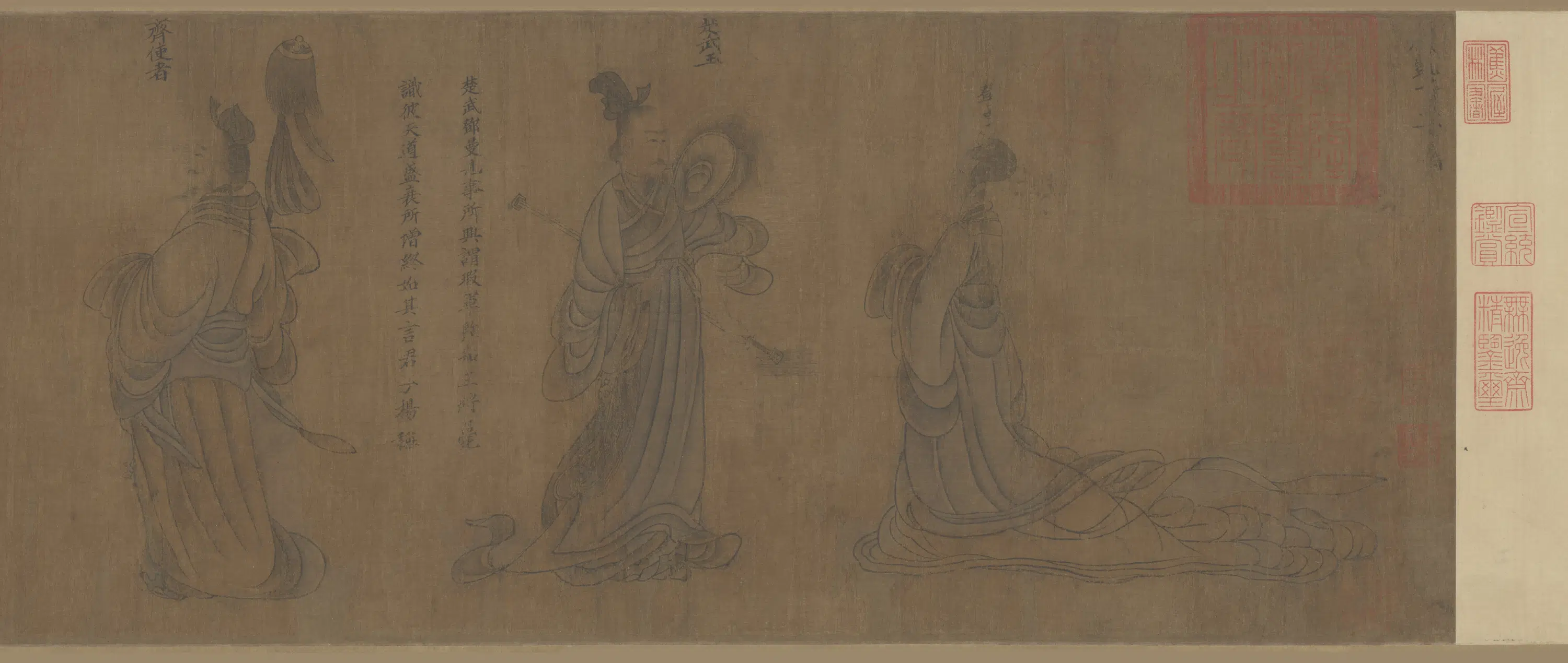 东晋【顾恺之】《列女仁智图卷（宋摹）》 第18张
