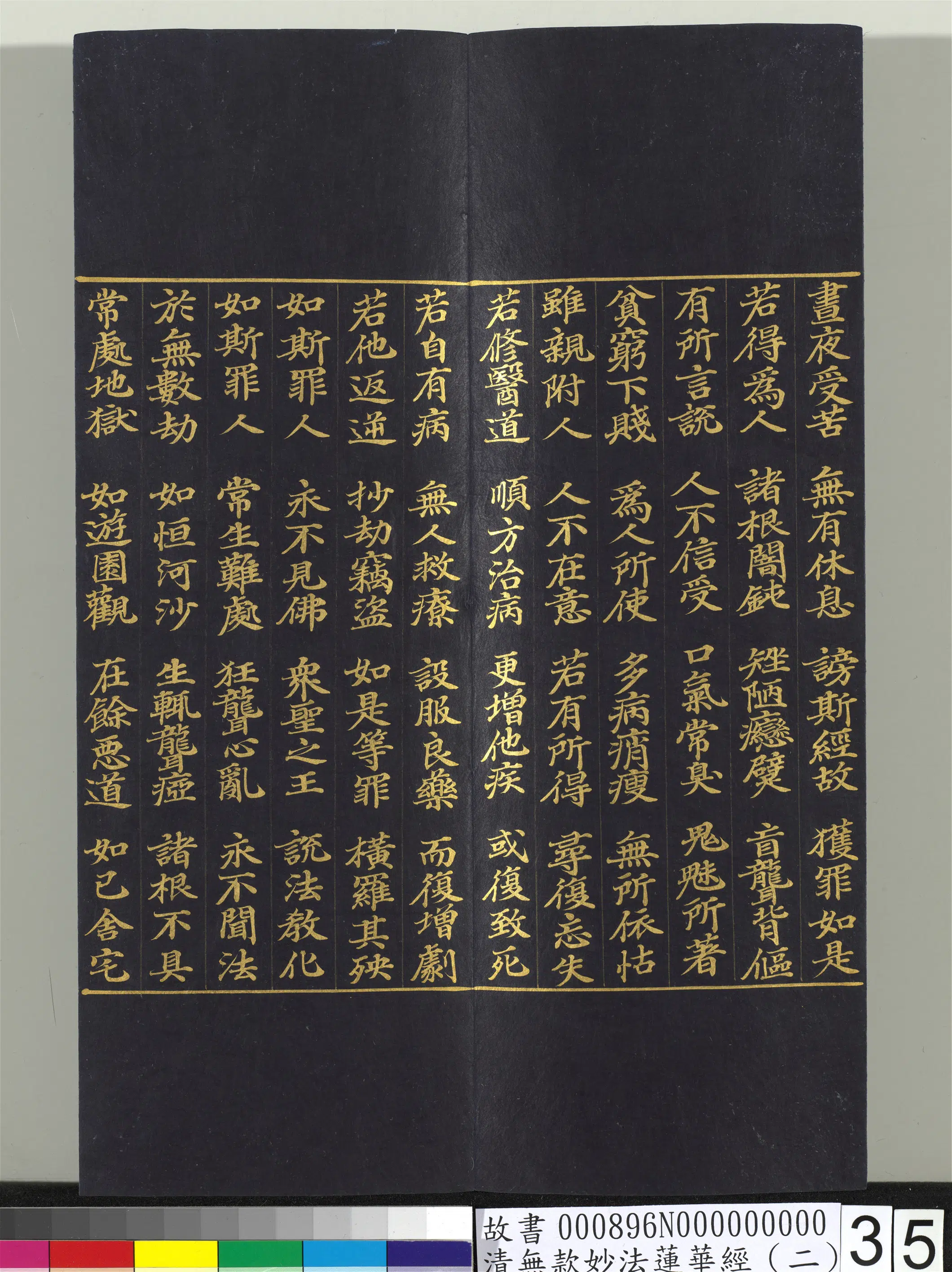 《无款妙法莲华经（二）册》 第28张
