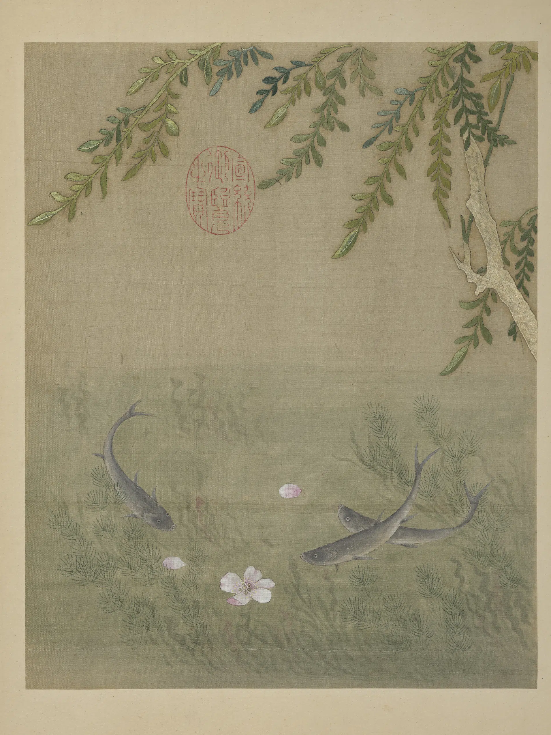 《绣绘花鸟册-2》 第3张
