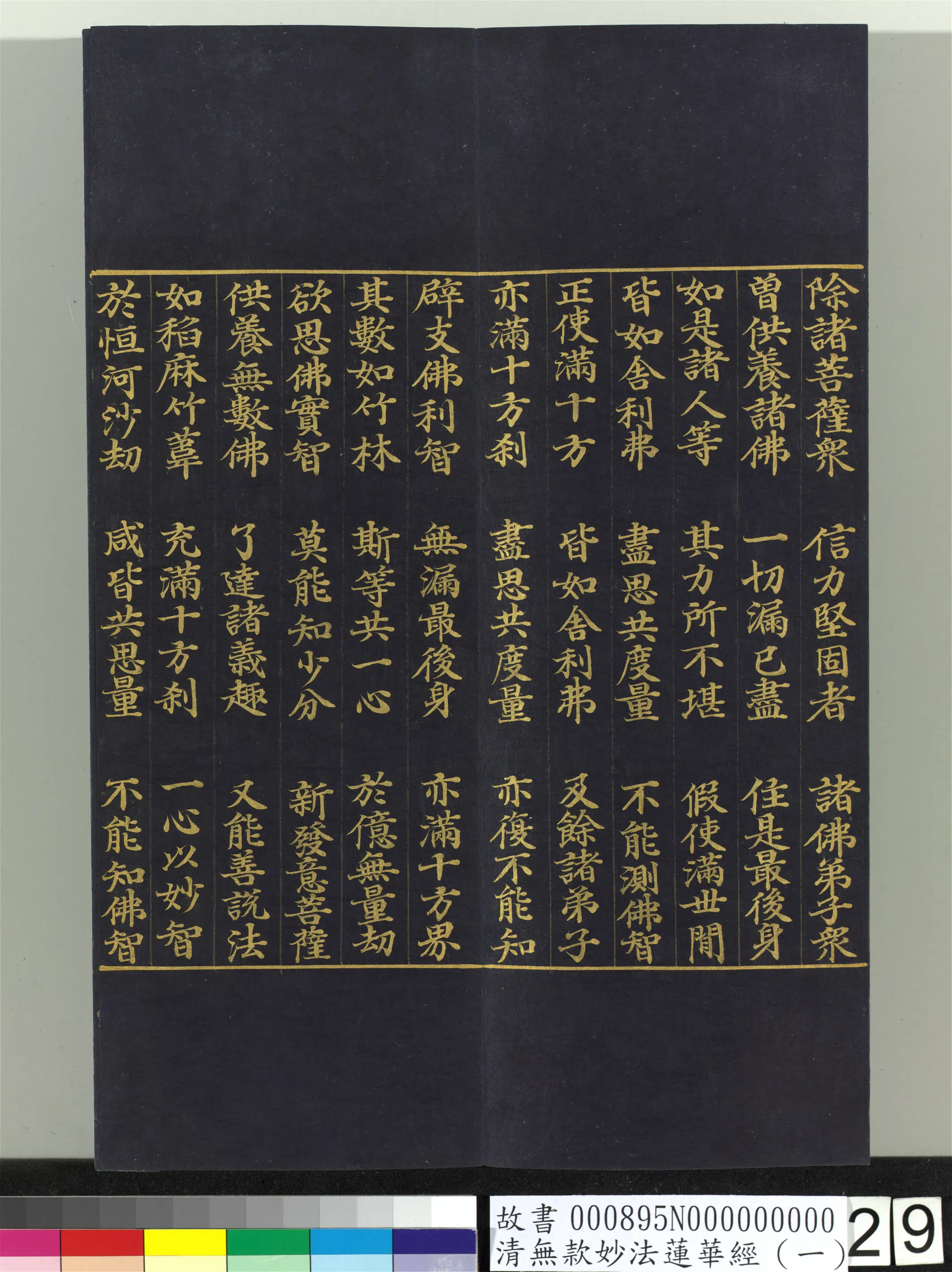 《无款妙法莲华经（一）册》 第21张