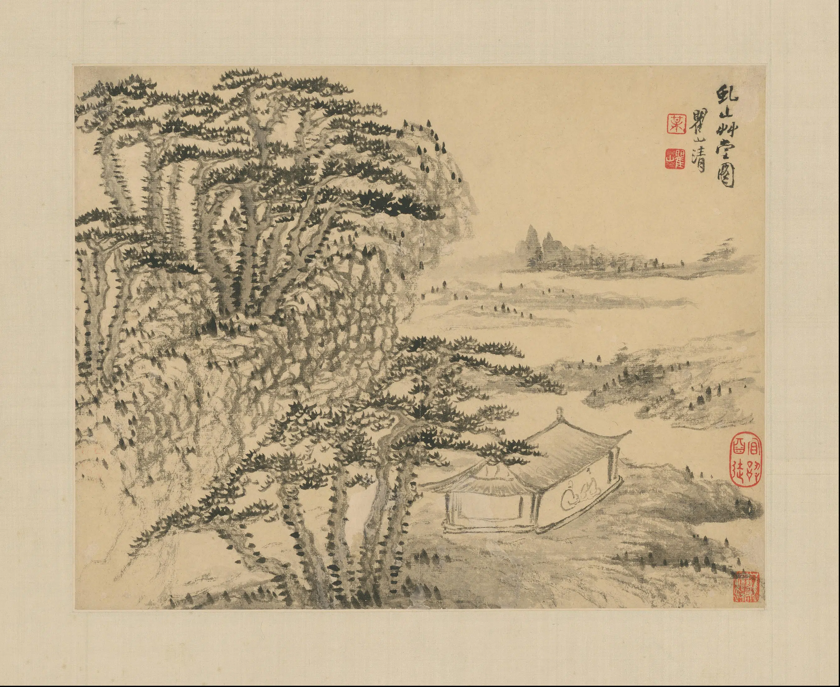 清代【梅清】《黄山图册-8开》 第6张