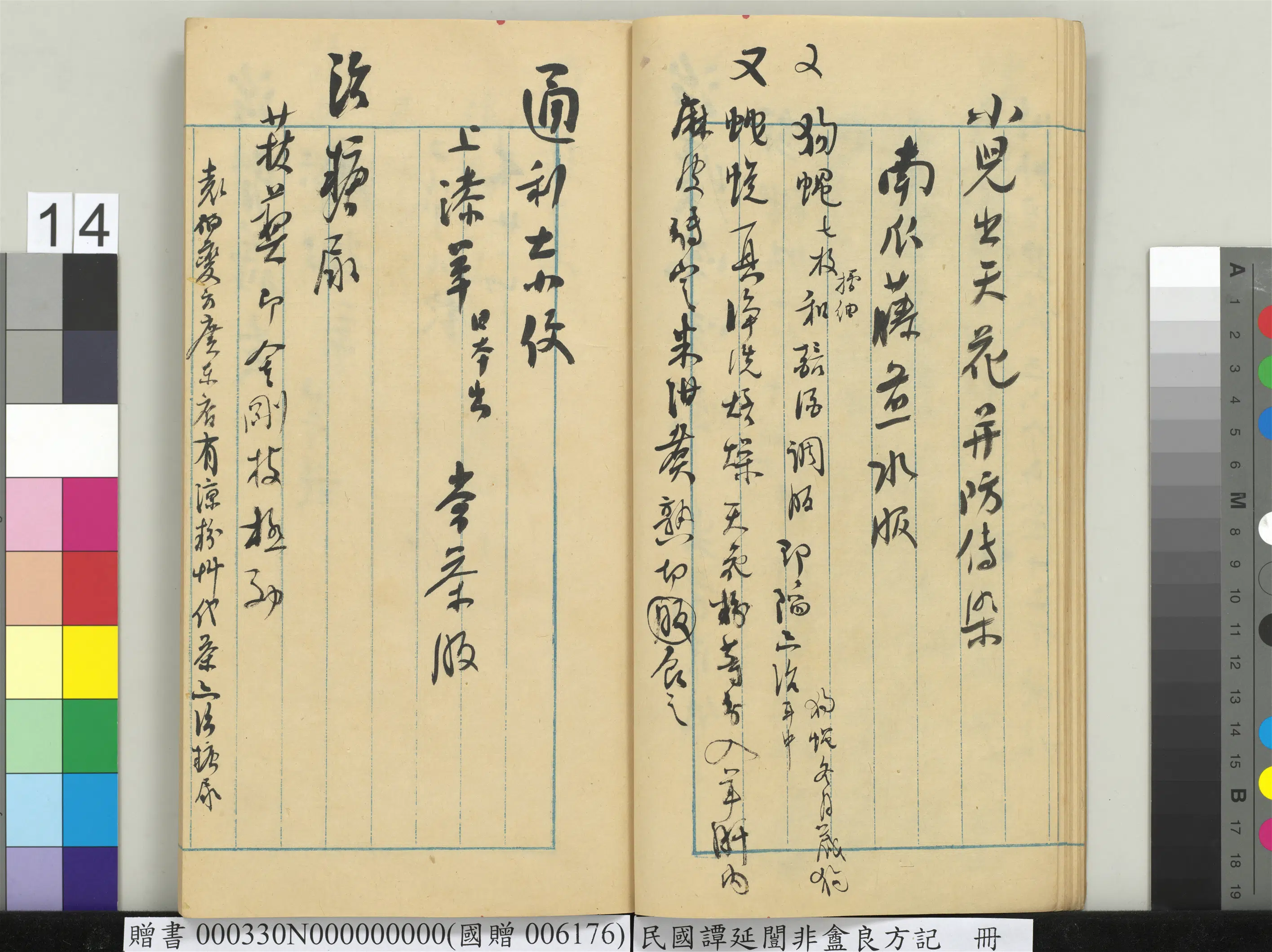 近现代【谭延闿】《非盦良方记册》 第7张
