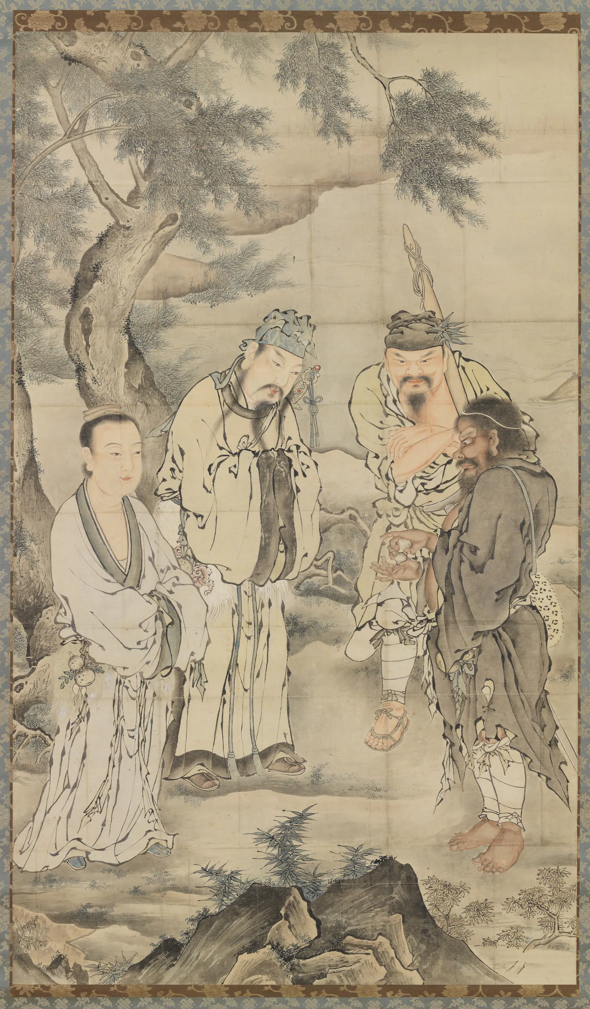 明朝《明无款八仙组件-2》