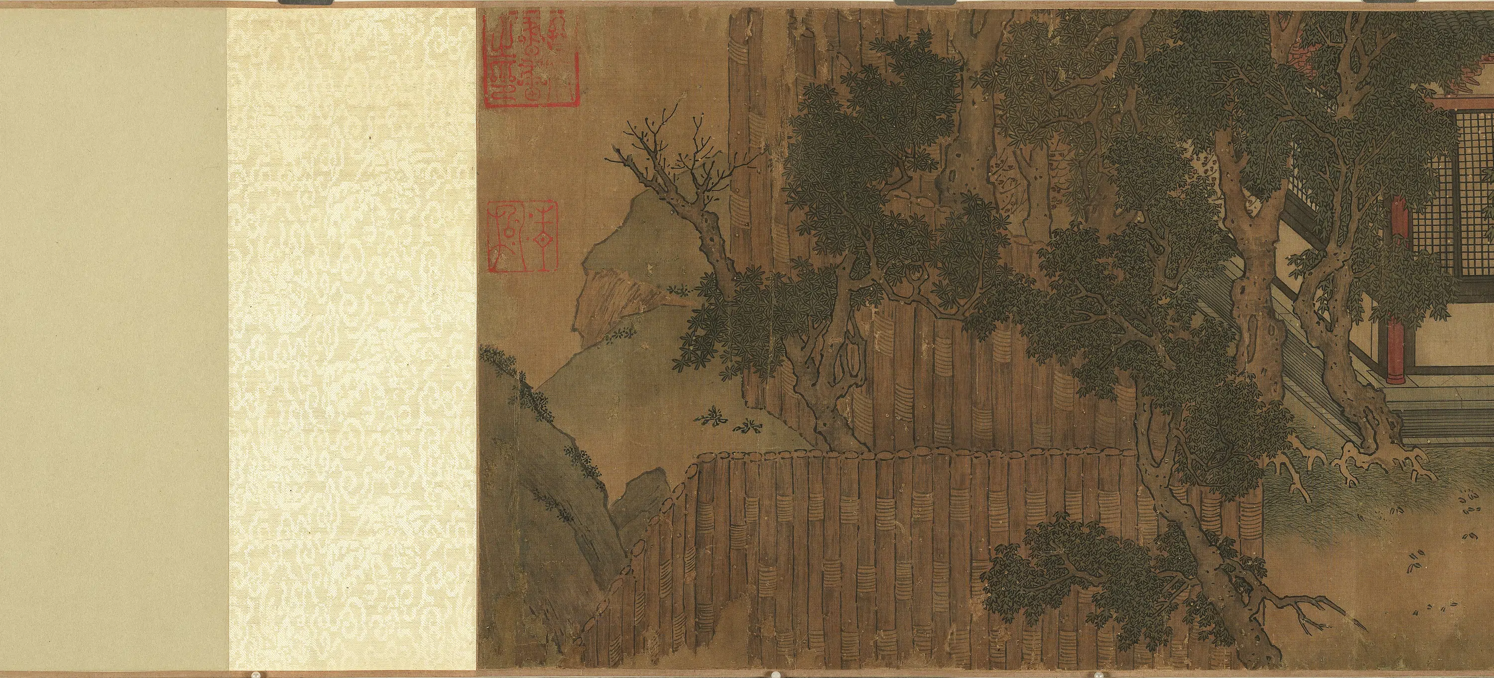 宋代《宋人七夕乞巧图卷》